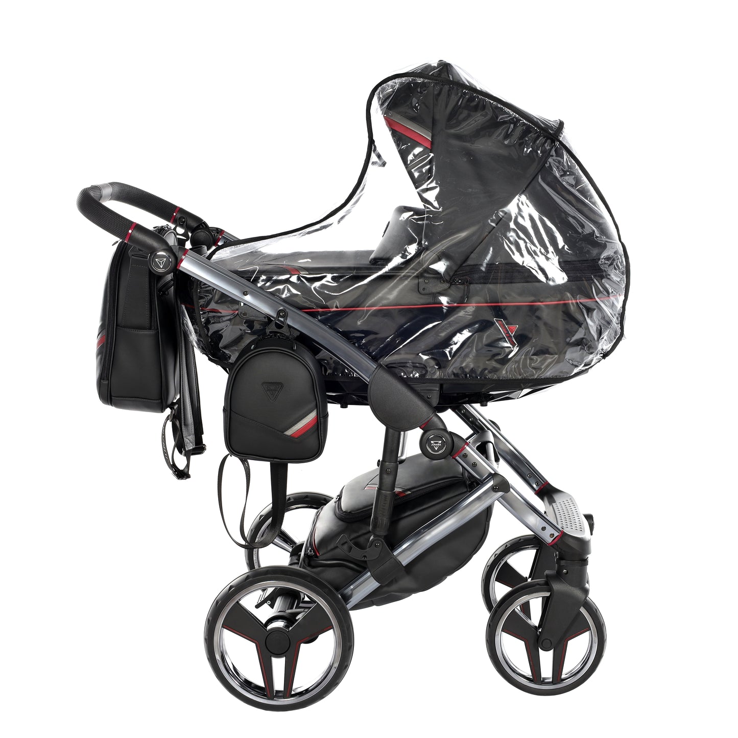 Junama SPORT V3 2 in 1 , prams and stroller, BLACK