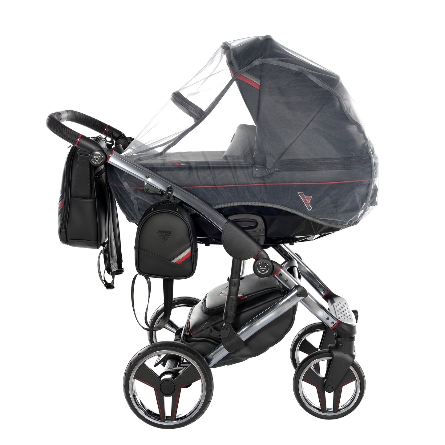Junama SPORT V3 2 in 1 , prams and stroller, BLACK