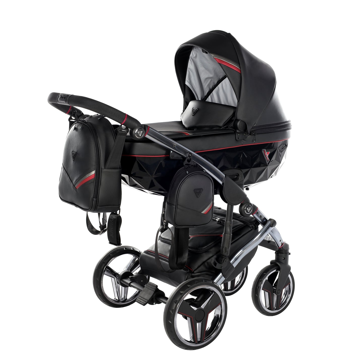 Junama SPORT V3 2 in 1 , prams and stroller, BLACK
