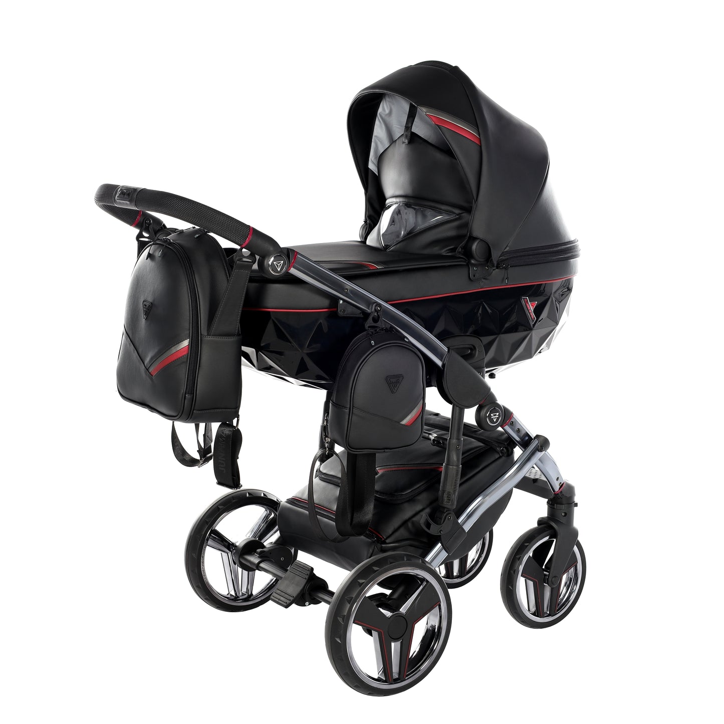 Junama SPORT V3 2 in 1 , prams and stroller, BLACK