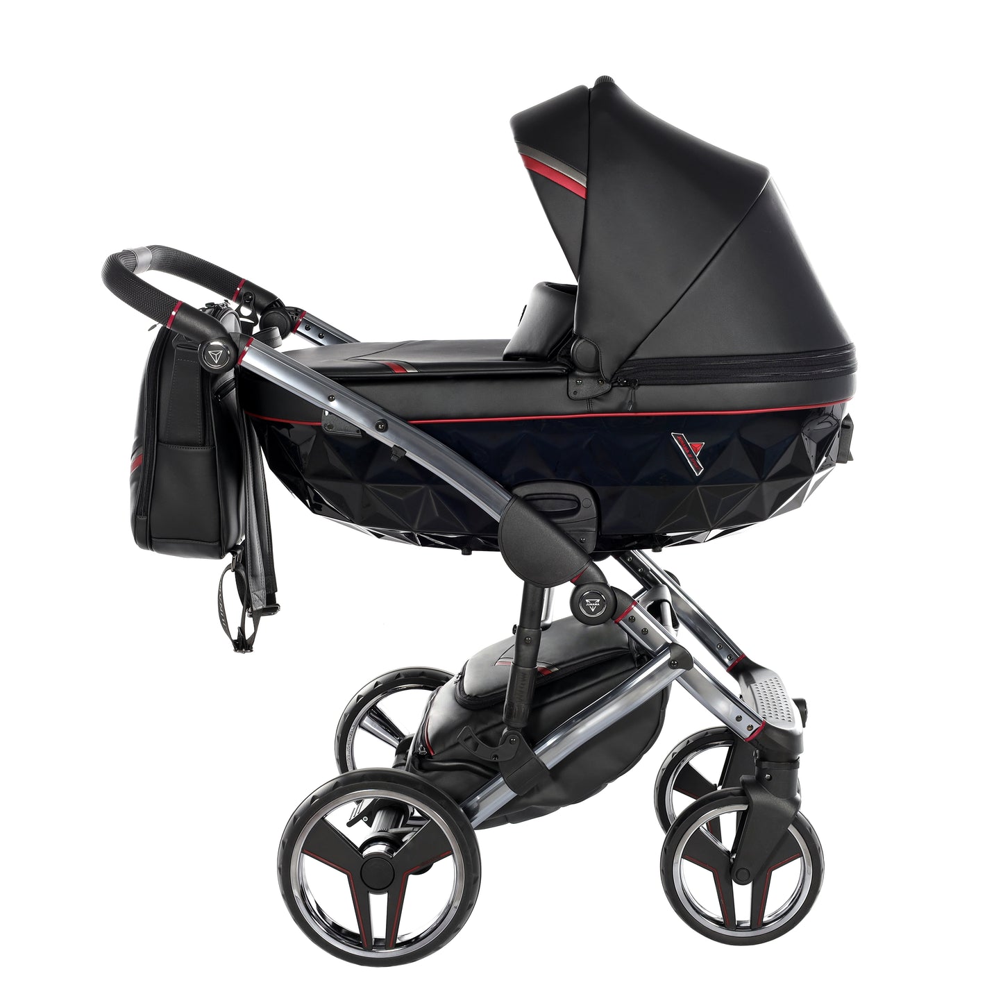Junama SPORT V3 2 in 1 , prams and stroller, BLACK