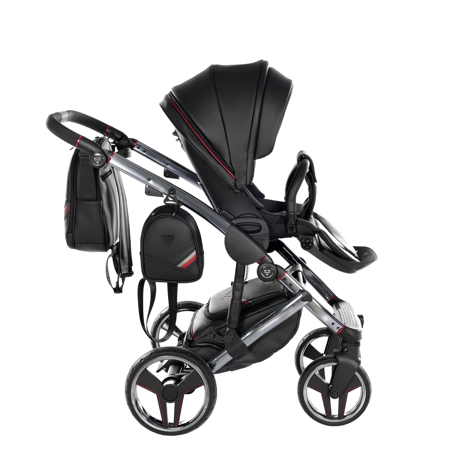 Junama SPORT V3 2 in 1 , prams and stroller, BLACK