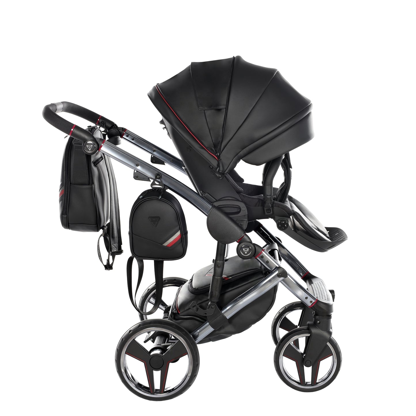 Junama SPORT V3 2 in 1 , prams and stroller, BLACK
