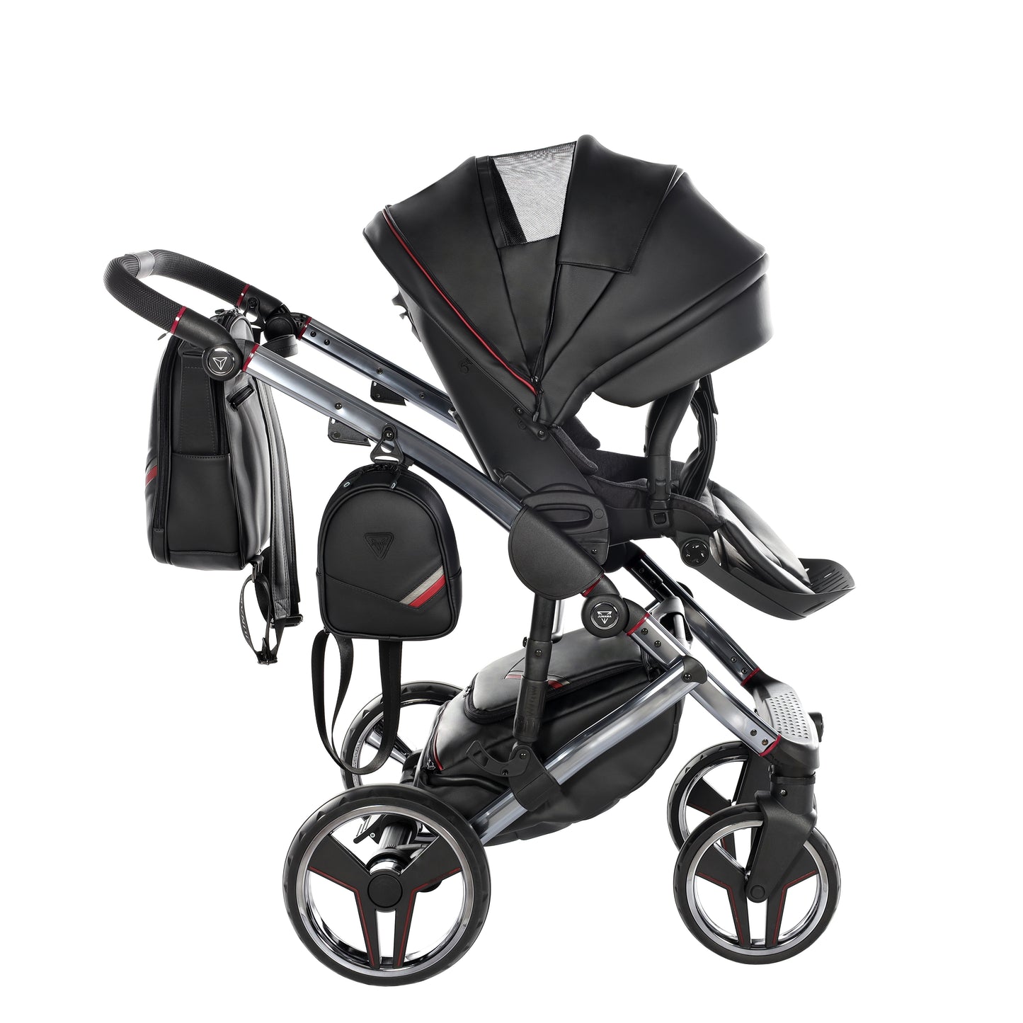 Junama SPORT V3 2 in 1 , prams and stroller, BLACK