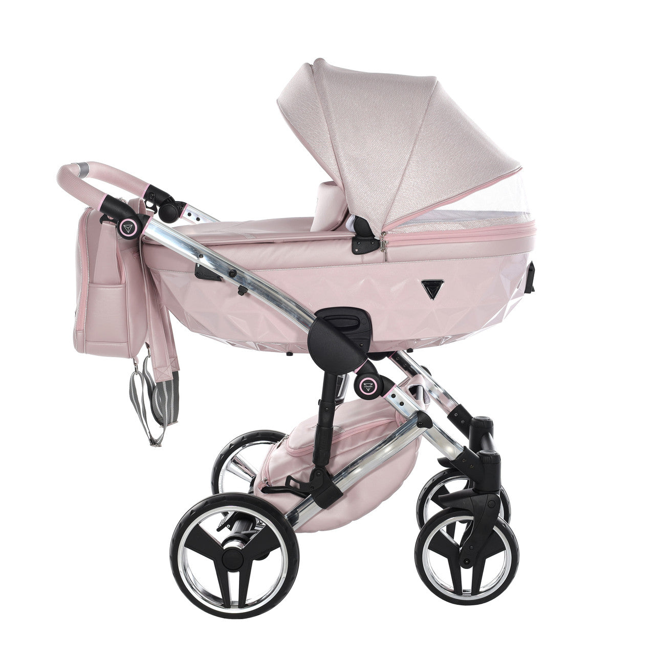 Junama DOLCE 2 in 1 , prams and stroller, PINK