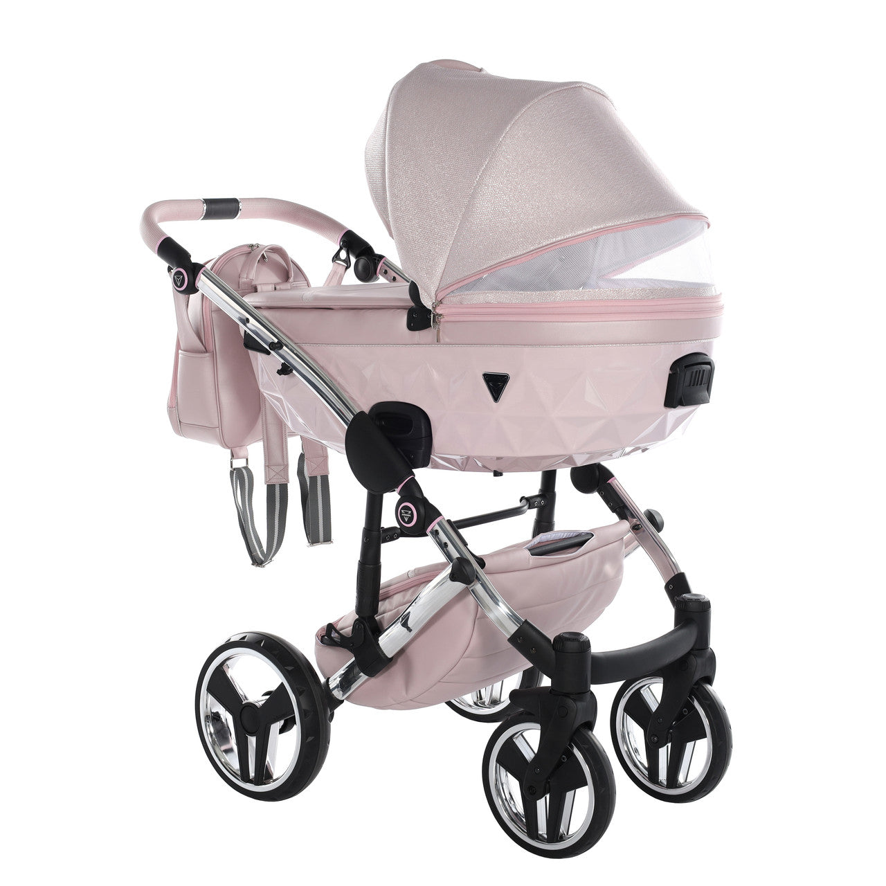 Junama DOLCE 2 in 1 , prams and stroller, PINK