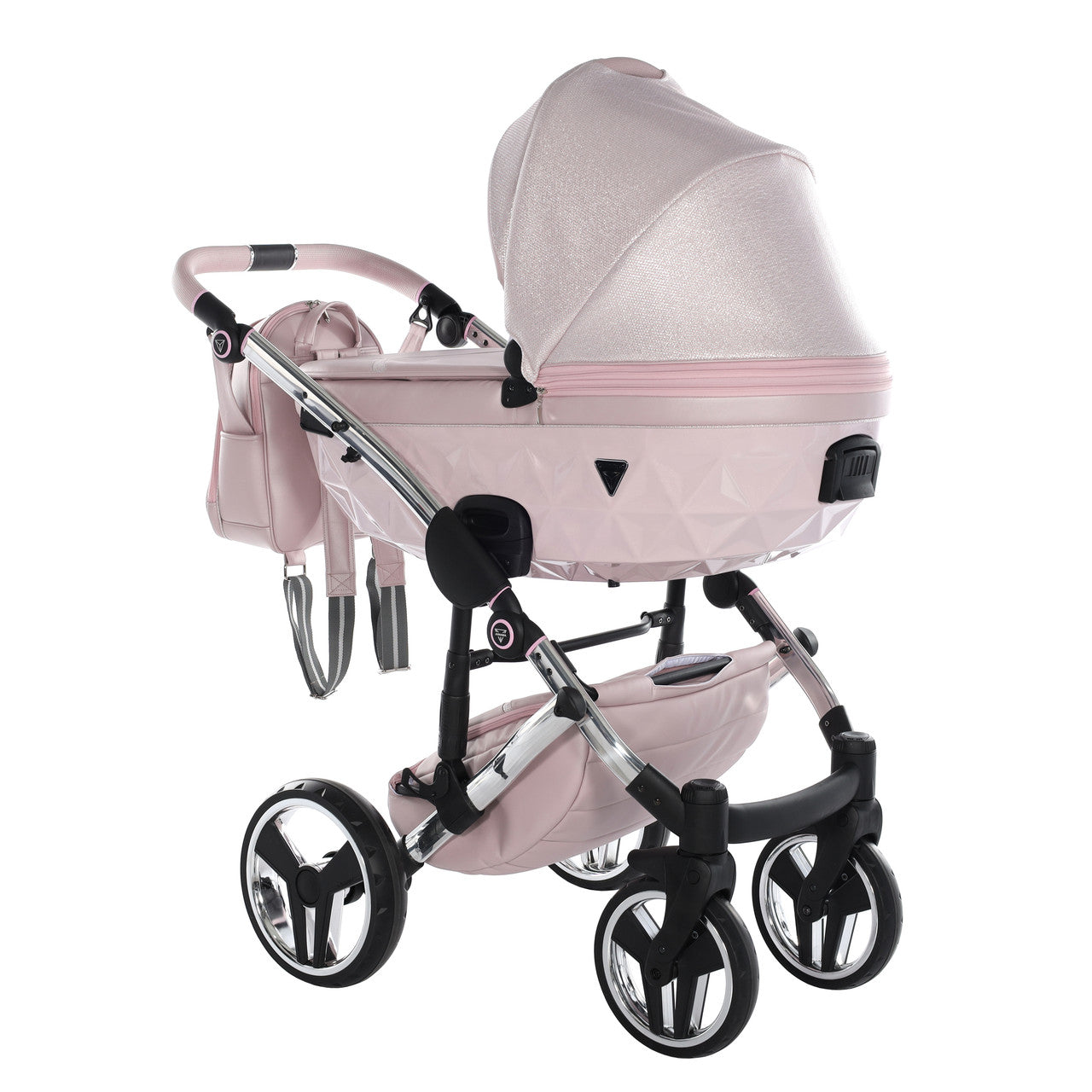 Junama DOLCE 2 in 1 , prams and stroller, PINK