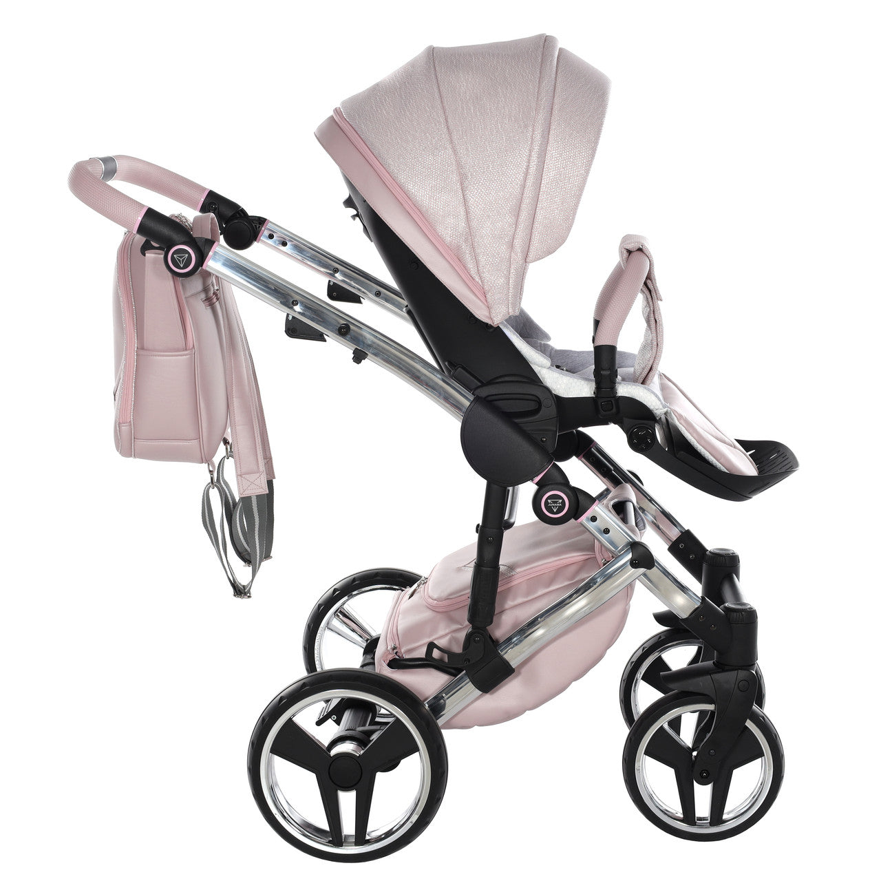 Junama DOLCE 2 in 1 , prams and stroller, PINK
