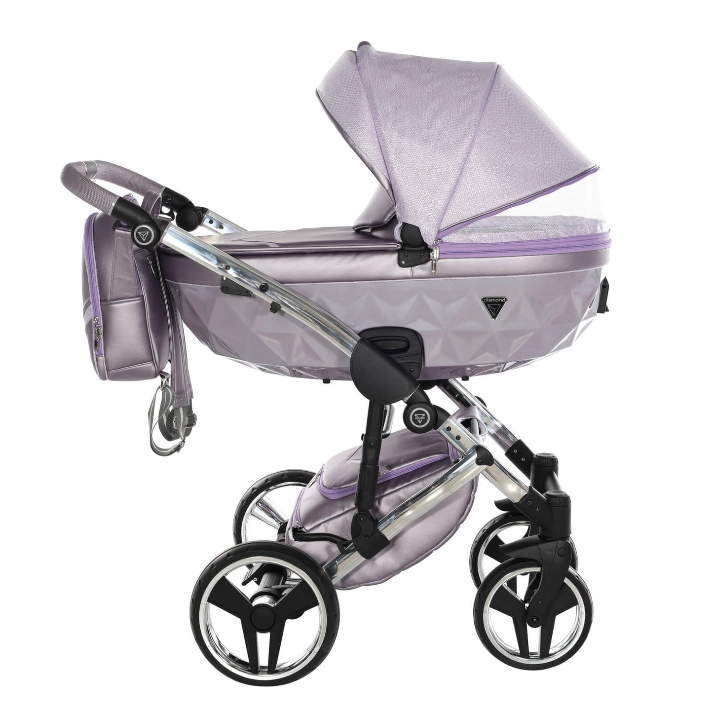 Junama DOLCE 2 in 1 , prams and stroller, PURPLE