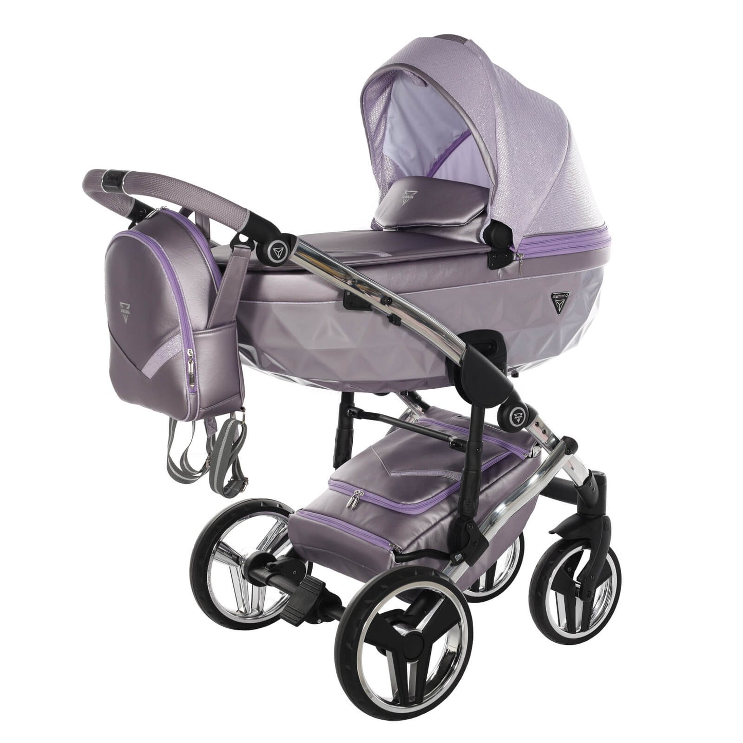 Junama DOLCE 2 in 1 , prams and stroller, PURPLE