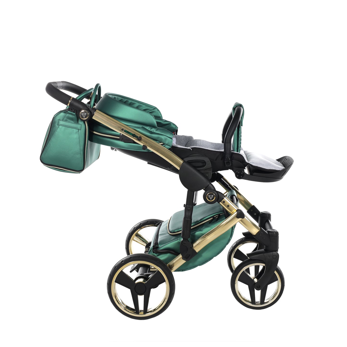 Junama FLUO 2 in 1 , prams and stroller, GREEN