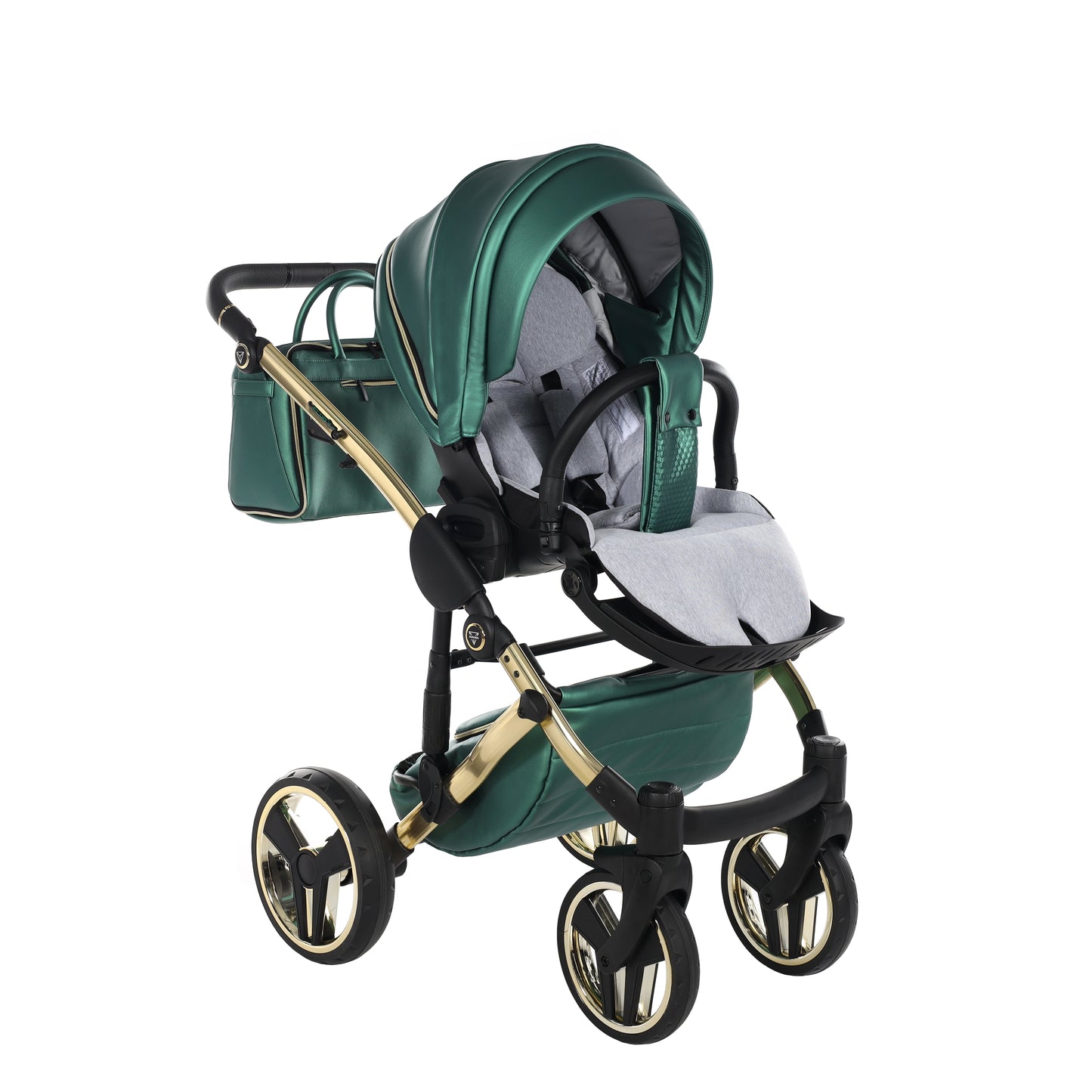 Junama FLUO 2 in 1 , prams and stroller, GREEN