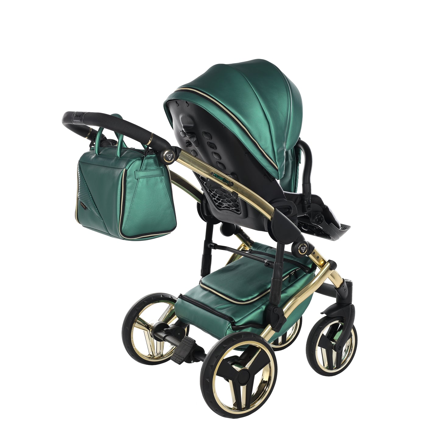 Junama FLUO 2 in 1 , prams and stroller, GREEN
