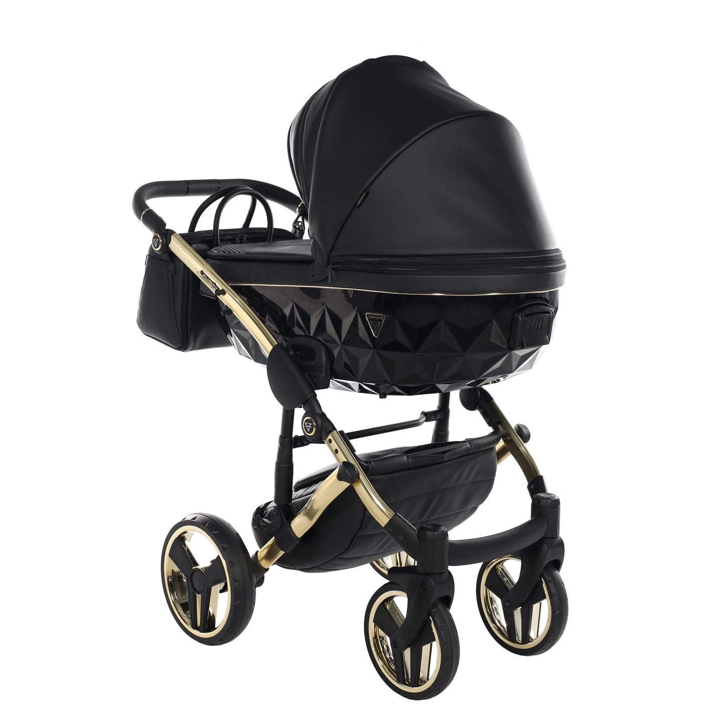 Junama FLUO 2 in 1 , prams and stroller, BLACK