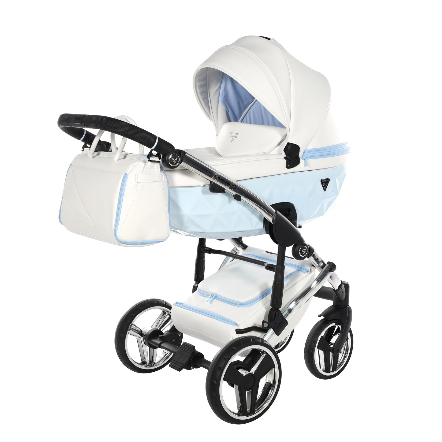 Junama CANDY 2 in 1 , prams and stroller, BLUE