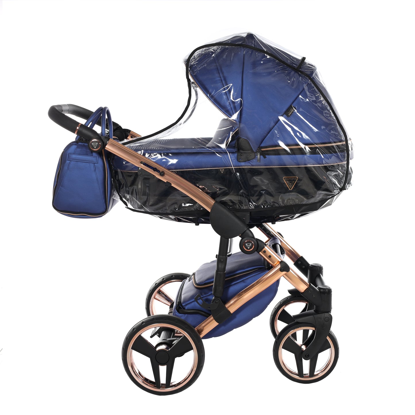 Junama FLUO 2 in 1 , prams and stroller, BLUE