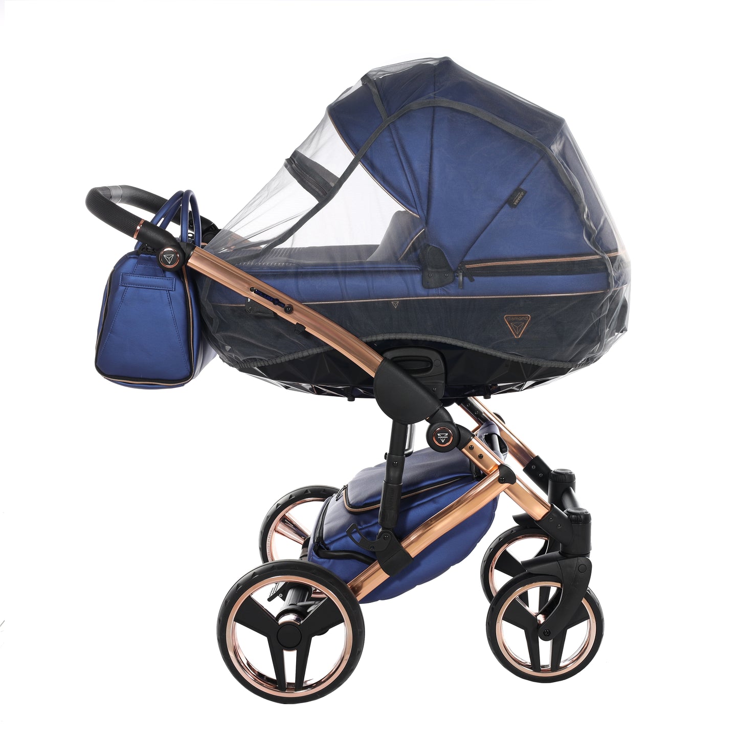 Junama FLUO 2 in 1 , prams and stroller, BLUE
