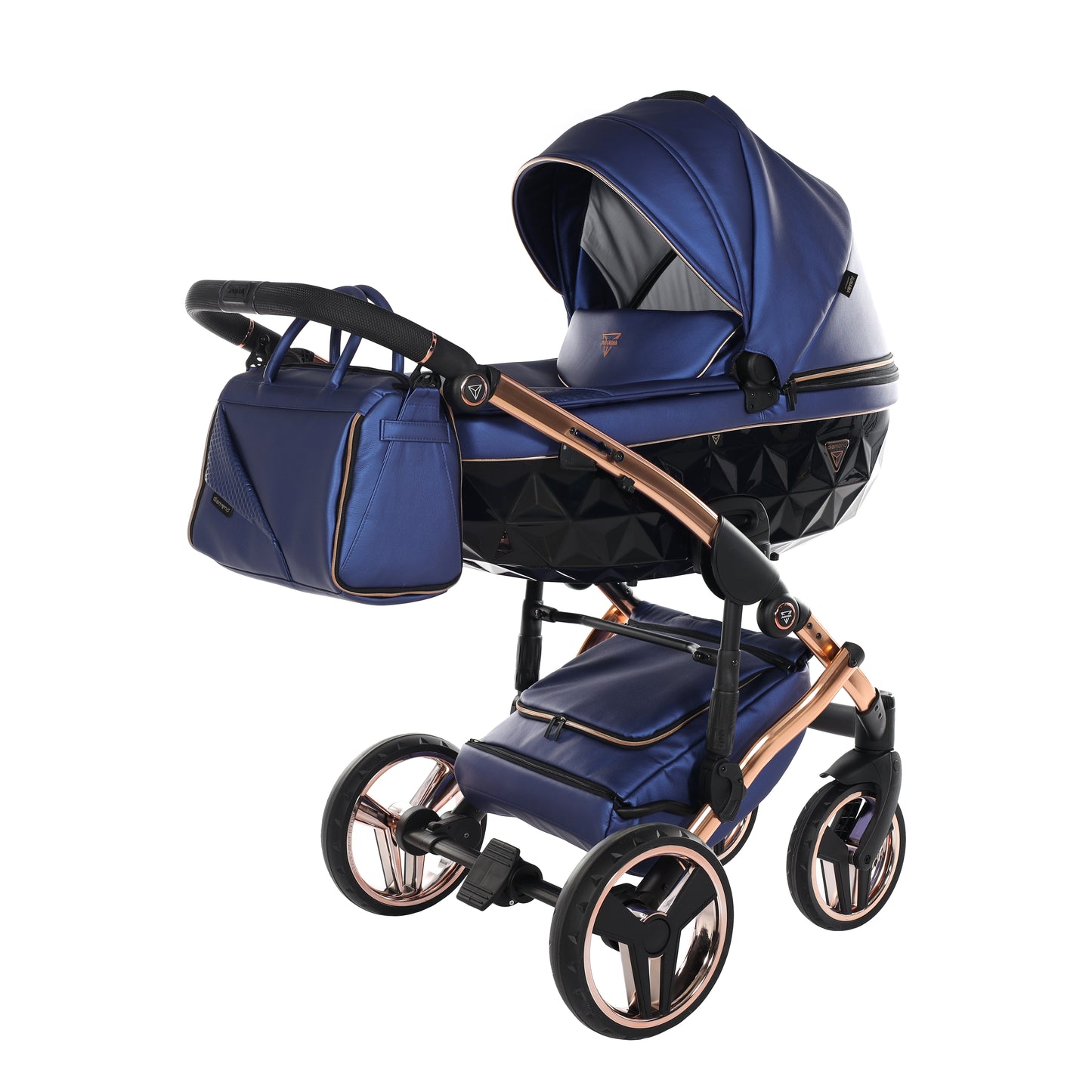 Junama FLUO 2 in 1 , prams and stroller, BLUE