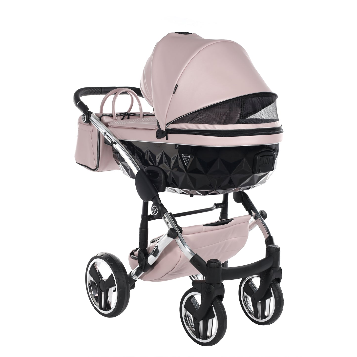 Junama FLUO 2 in 1 , prams and stroller, PINK