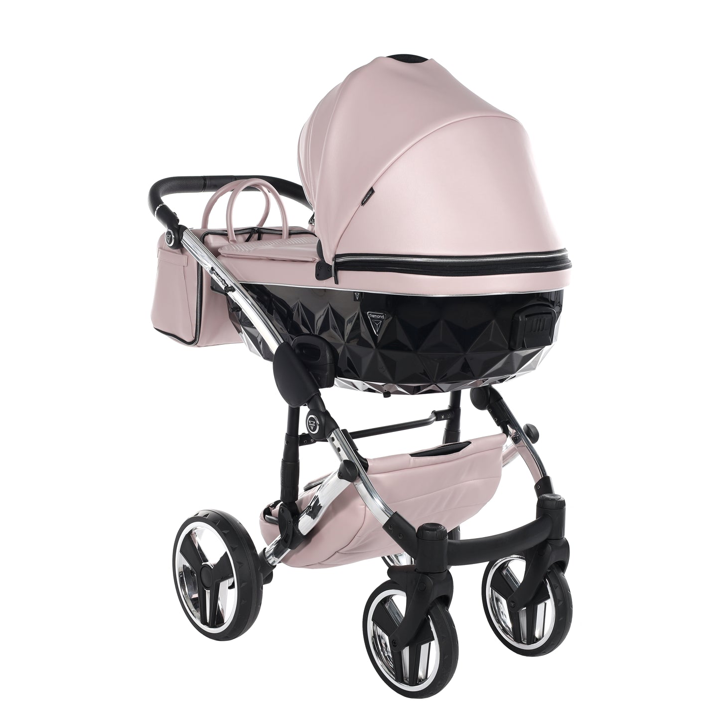 Junama FLUO 2 in 1 , prams and stroller, PINK