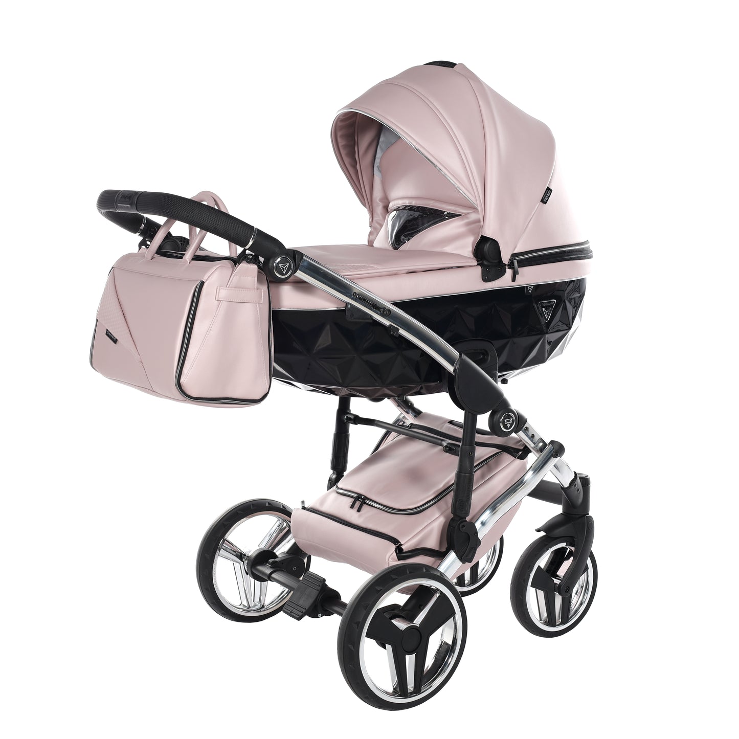 Junama FLUO 2 in 1 , prams and stroller, PINK