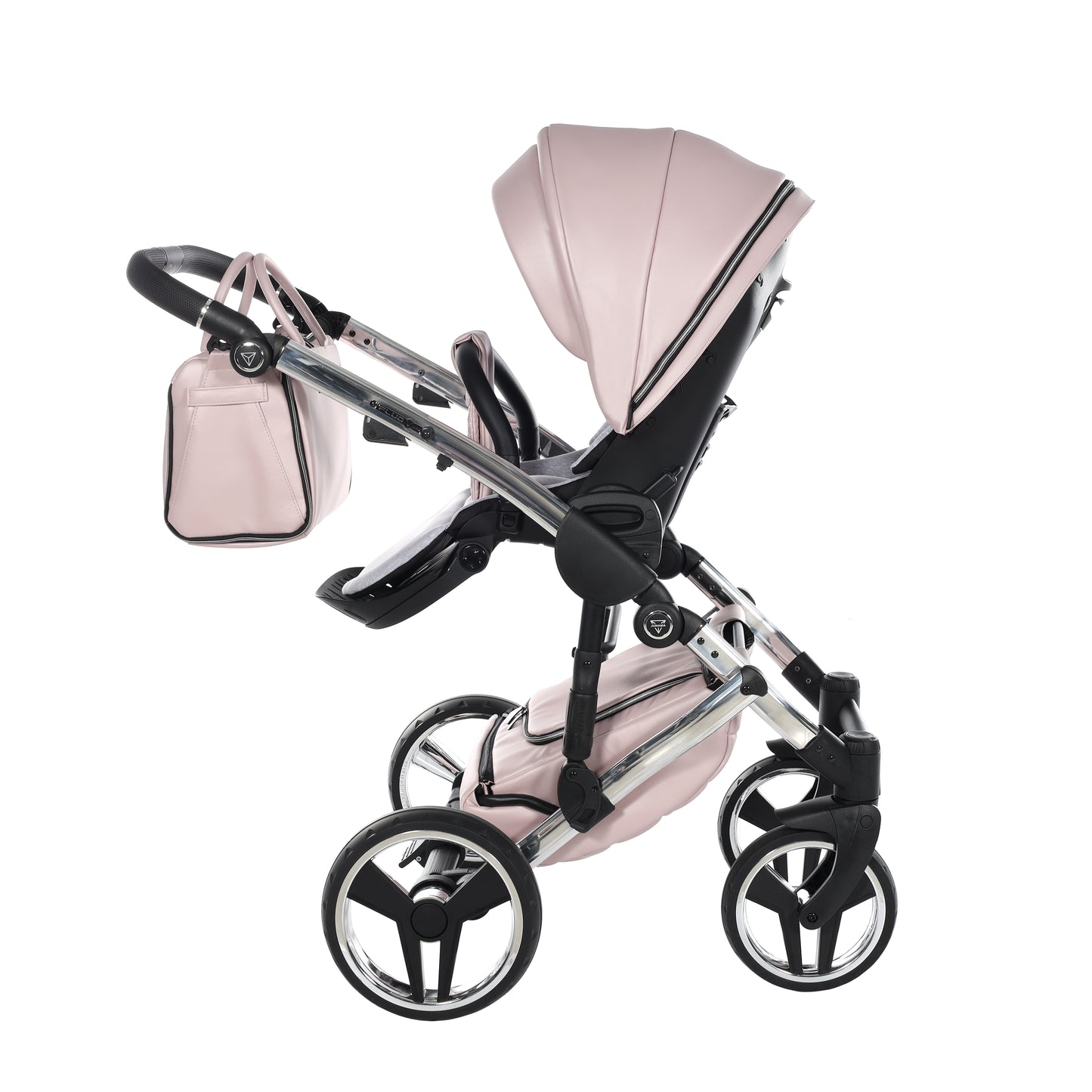 Junama FLUO 2 in 1 , prams and stroller, PINK