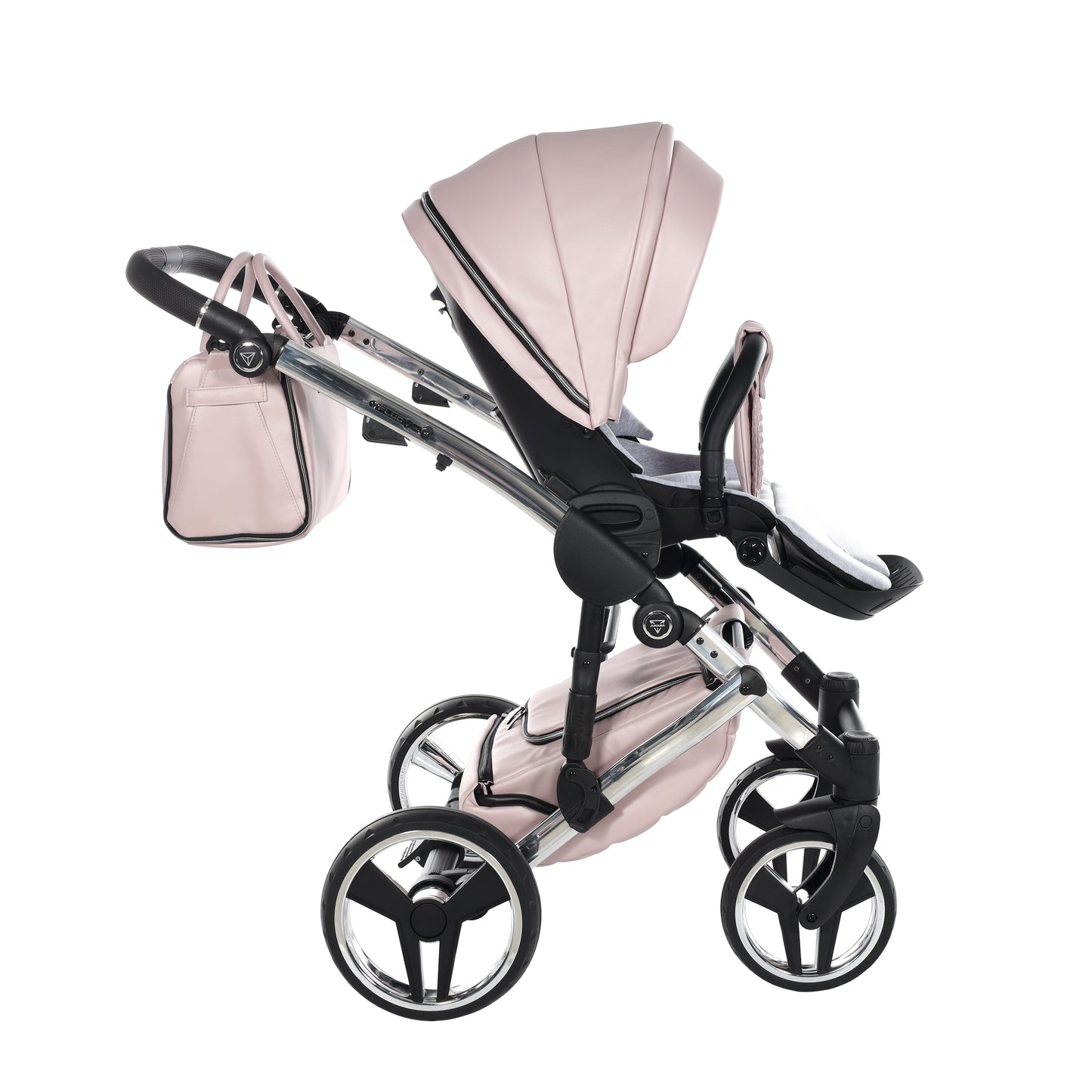 Junama FLUO 2 in 1 , prams and stroller, PINK