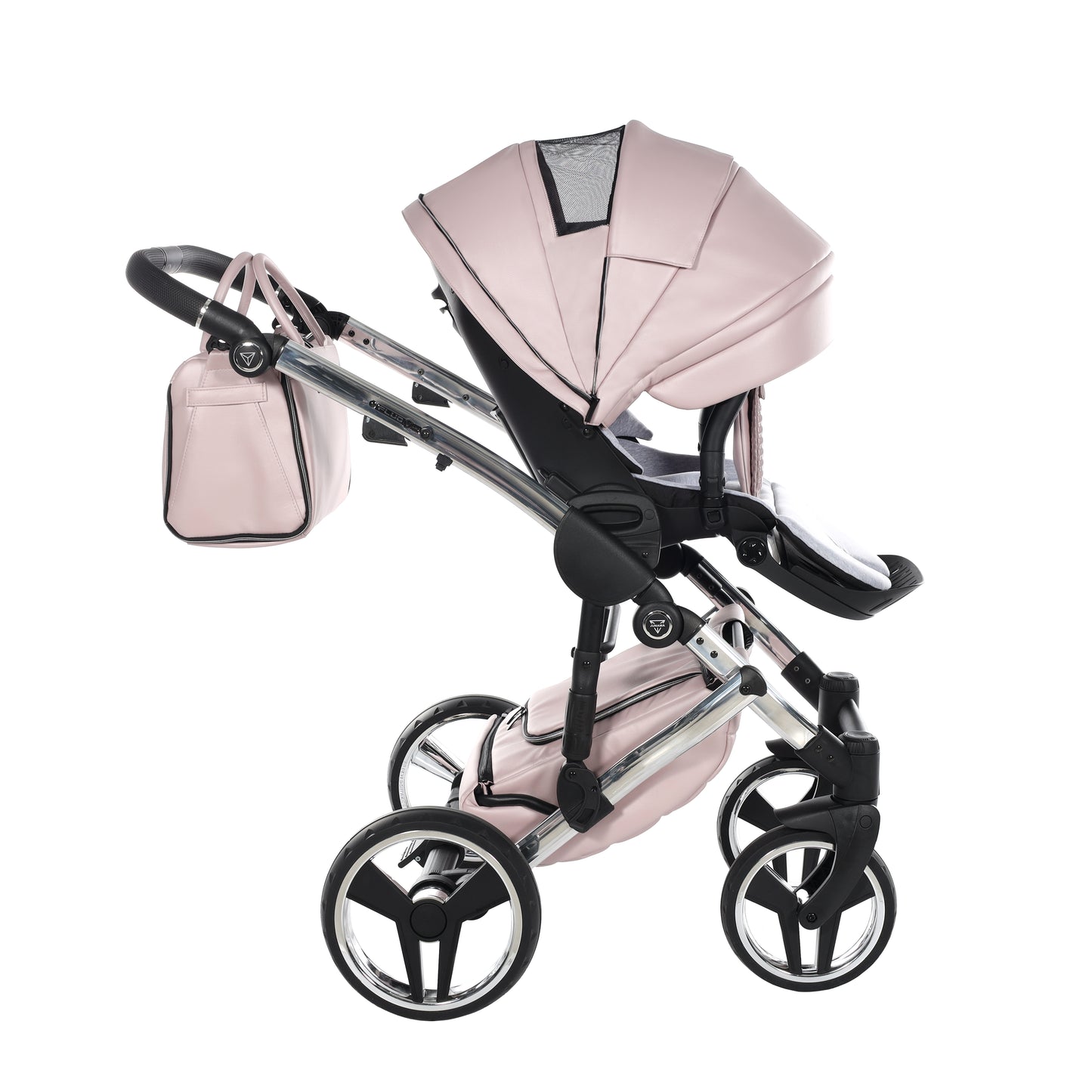Junama FLUO 2 in 1 , prams and stroller, PINK
