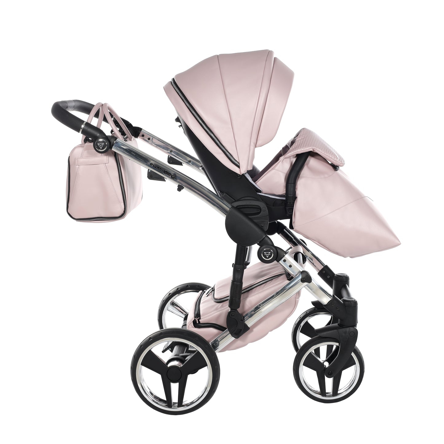 Junama FLUO 2 in 1 , prams and stroller, PINK