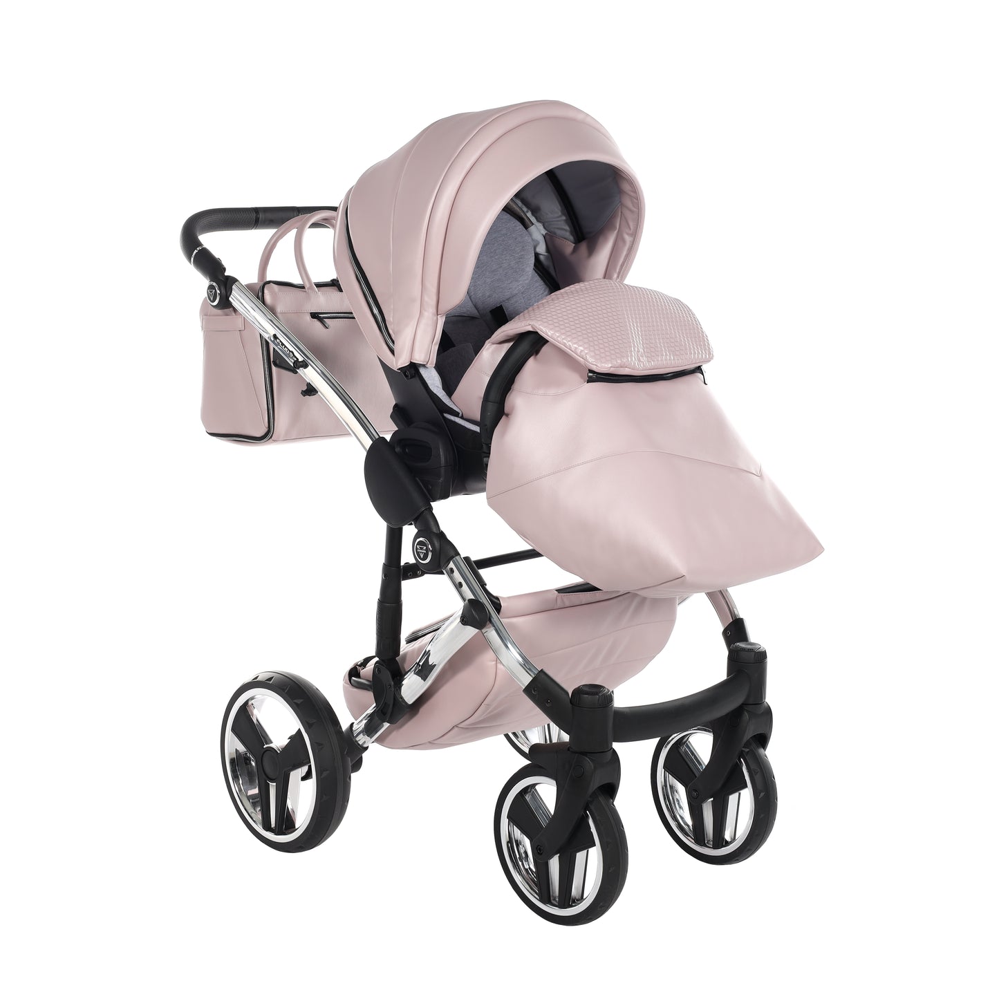 Junama FLUO 2 in 1 , prams and stroller, PINK