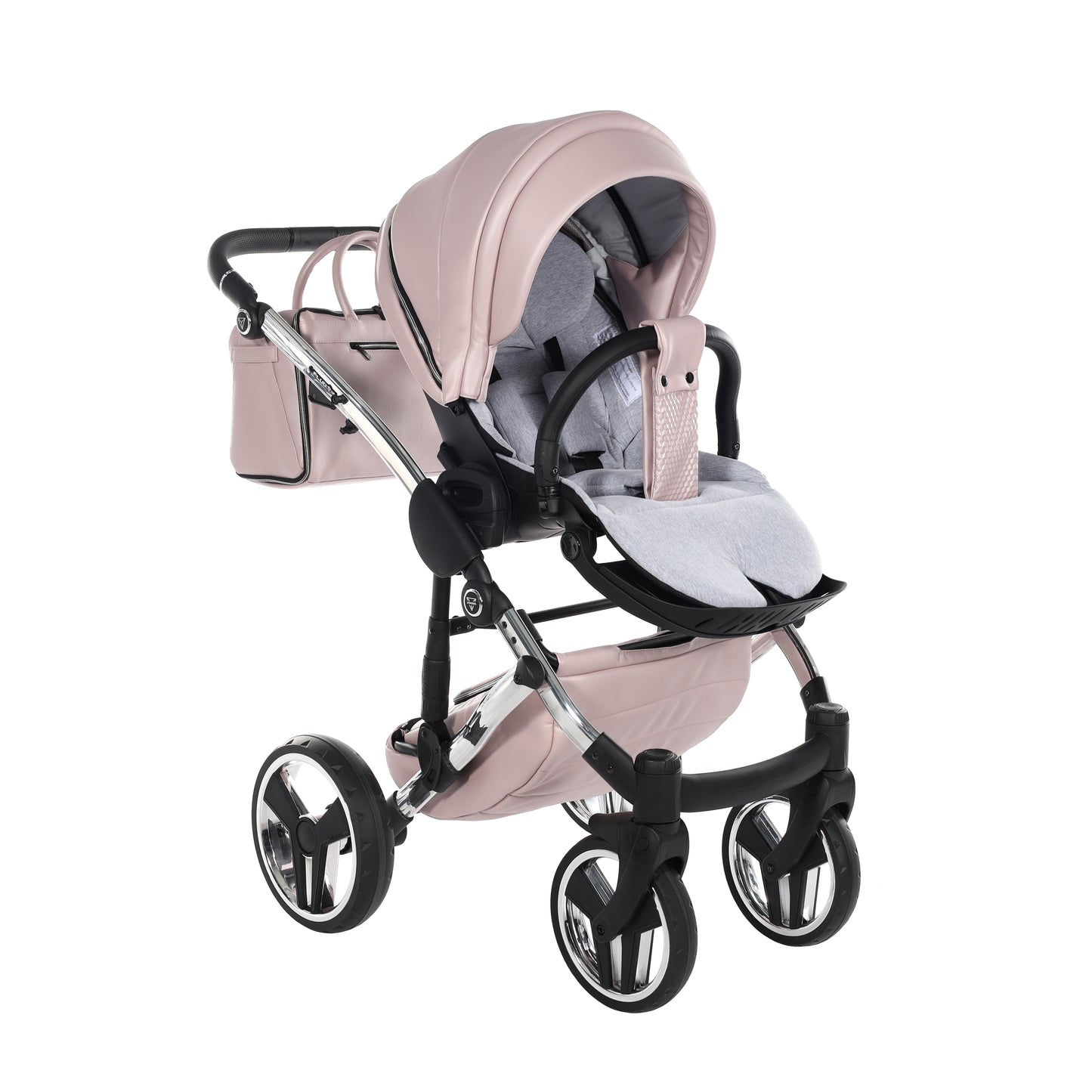 Junama FLUO 2 in 1 , prams and stroller, PINK