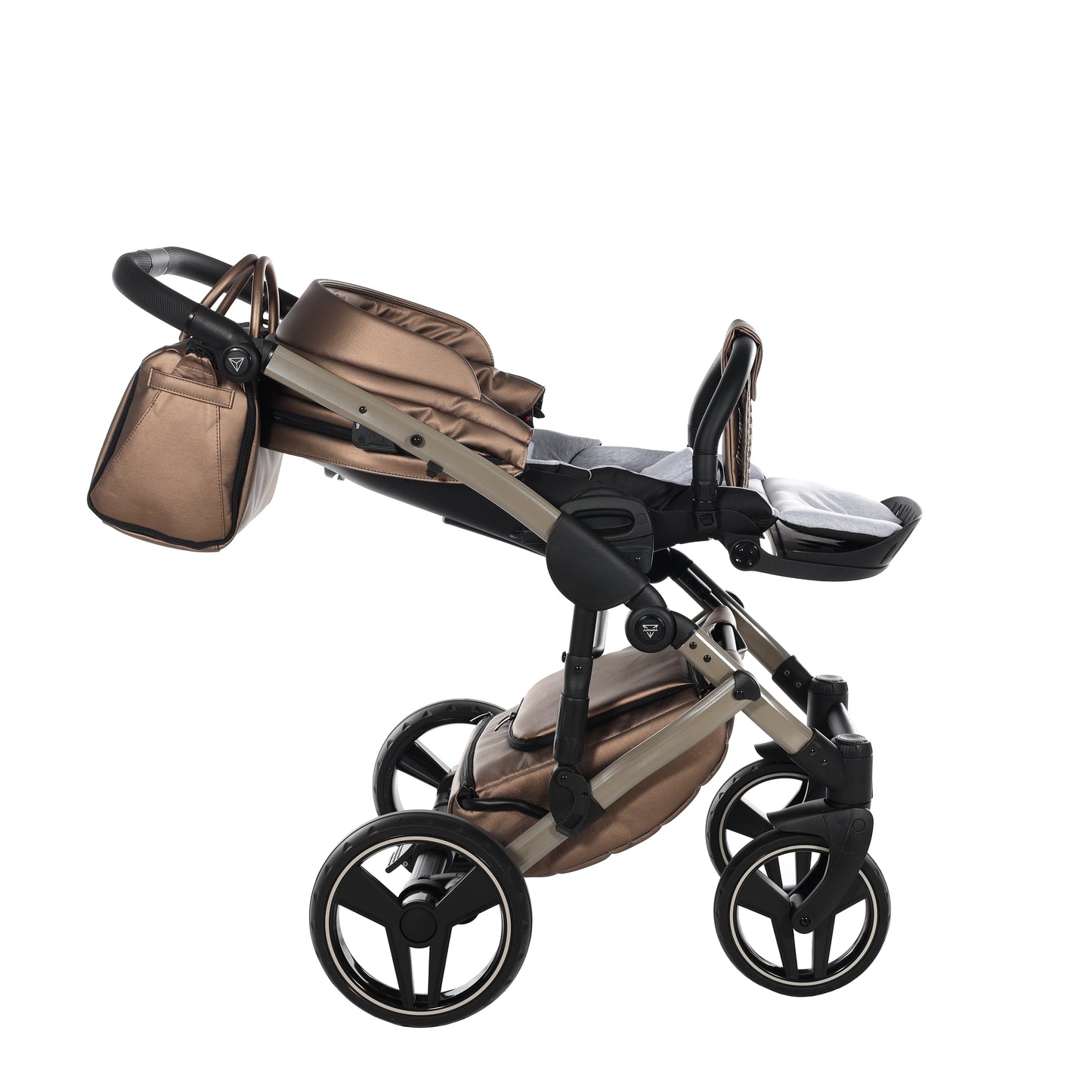 Junama FLUO 2 in 1 , prams and stroller, BROWN