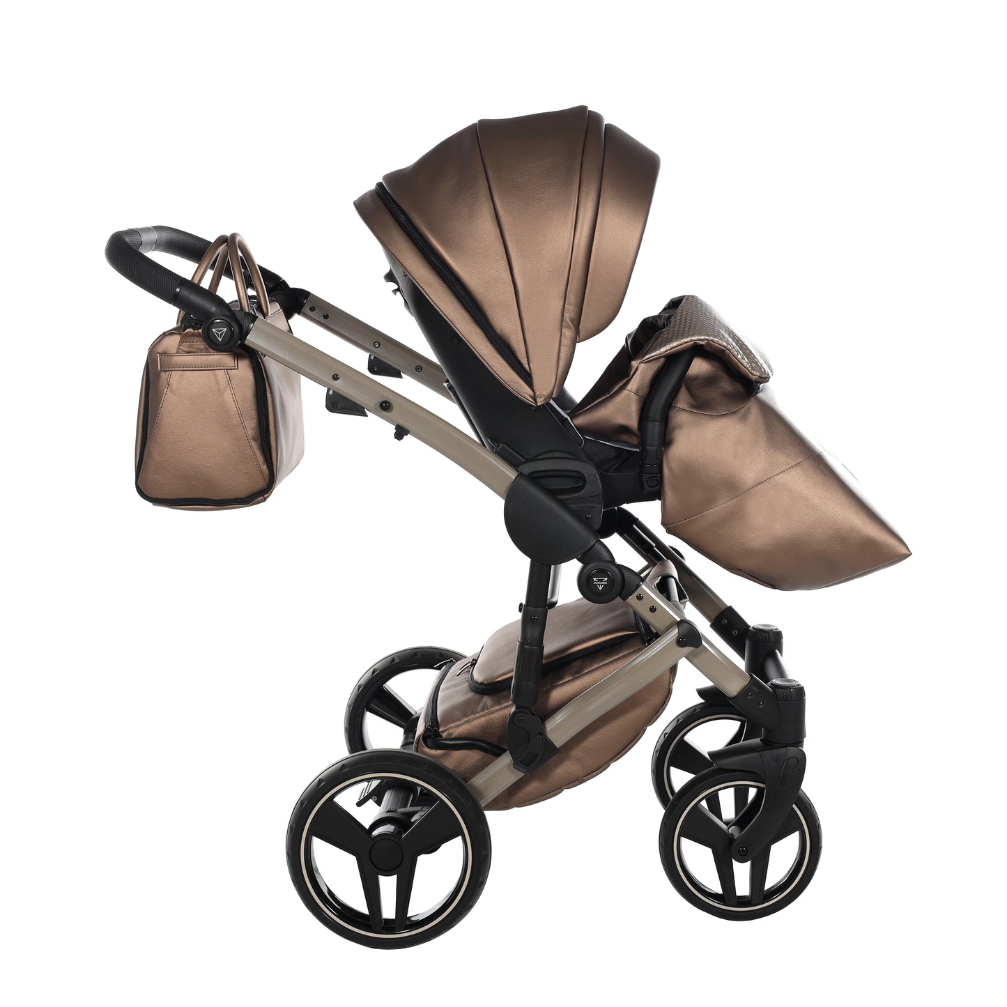 Junama FLUO 2 in 1 , prams and stroller, BROWN