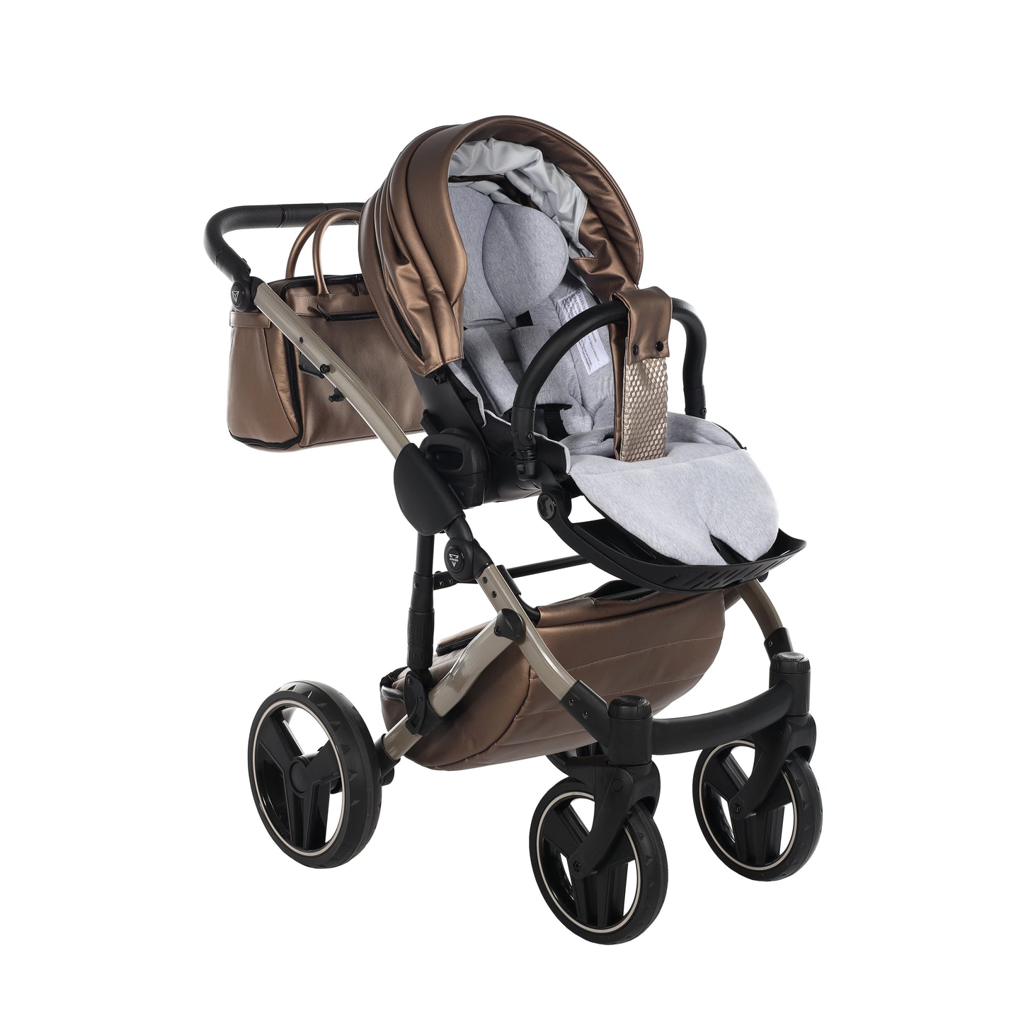 Junama FLUO 2 in 1 , prams and stroller, BROWN