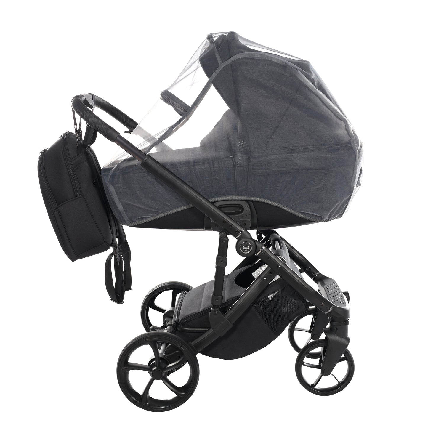 Junama TERMO 2 in 1 , prams and stroller, BLACK