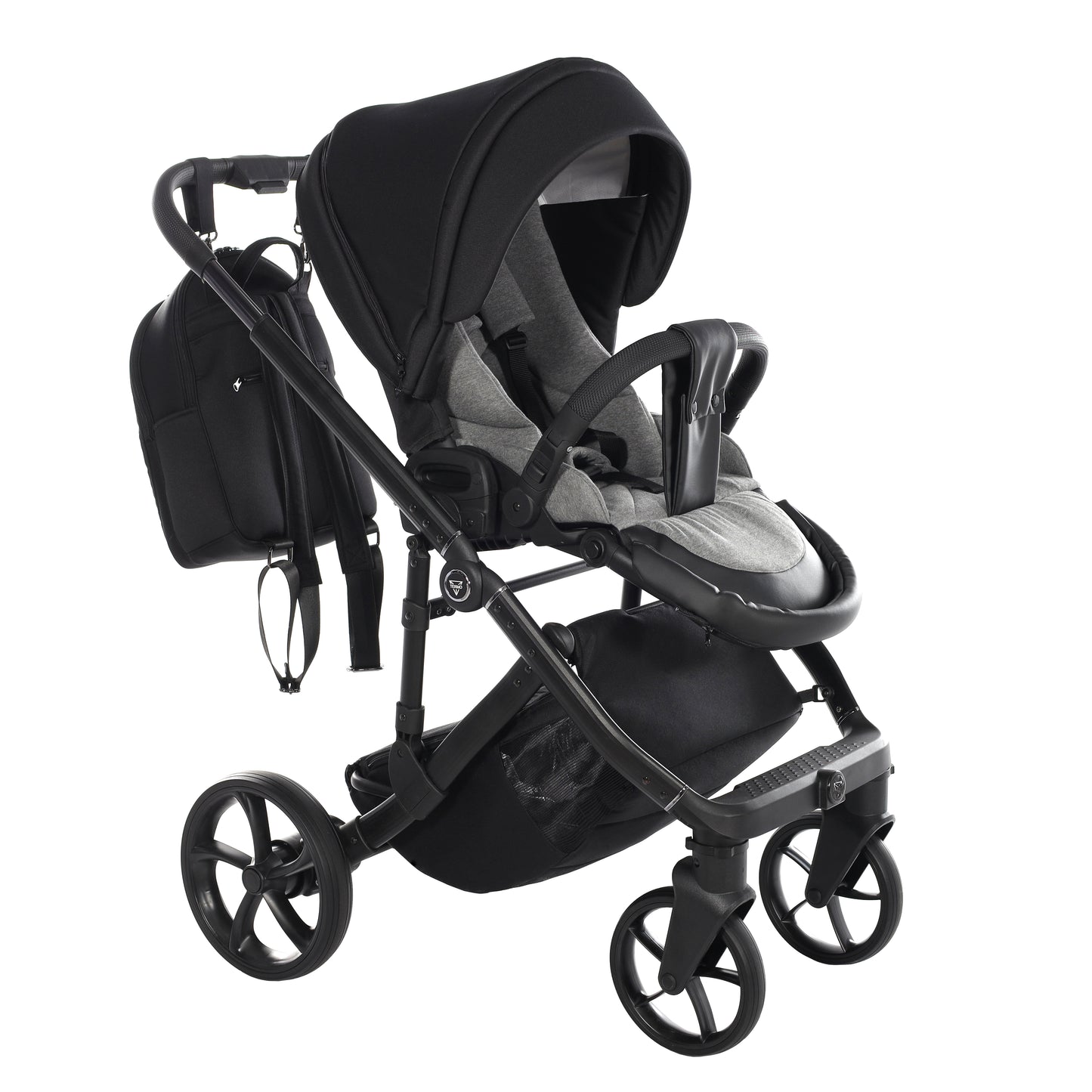 Junama TERMO 2 in 1 , prams and stroller, BLACK