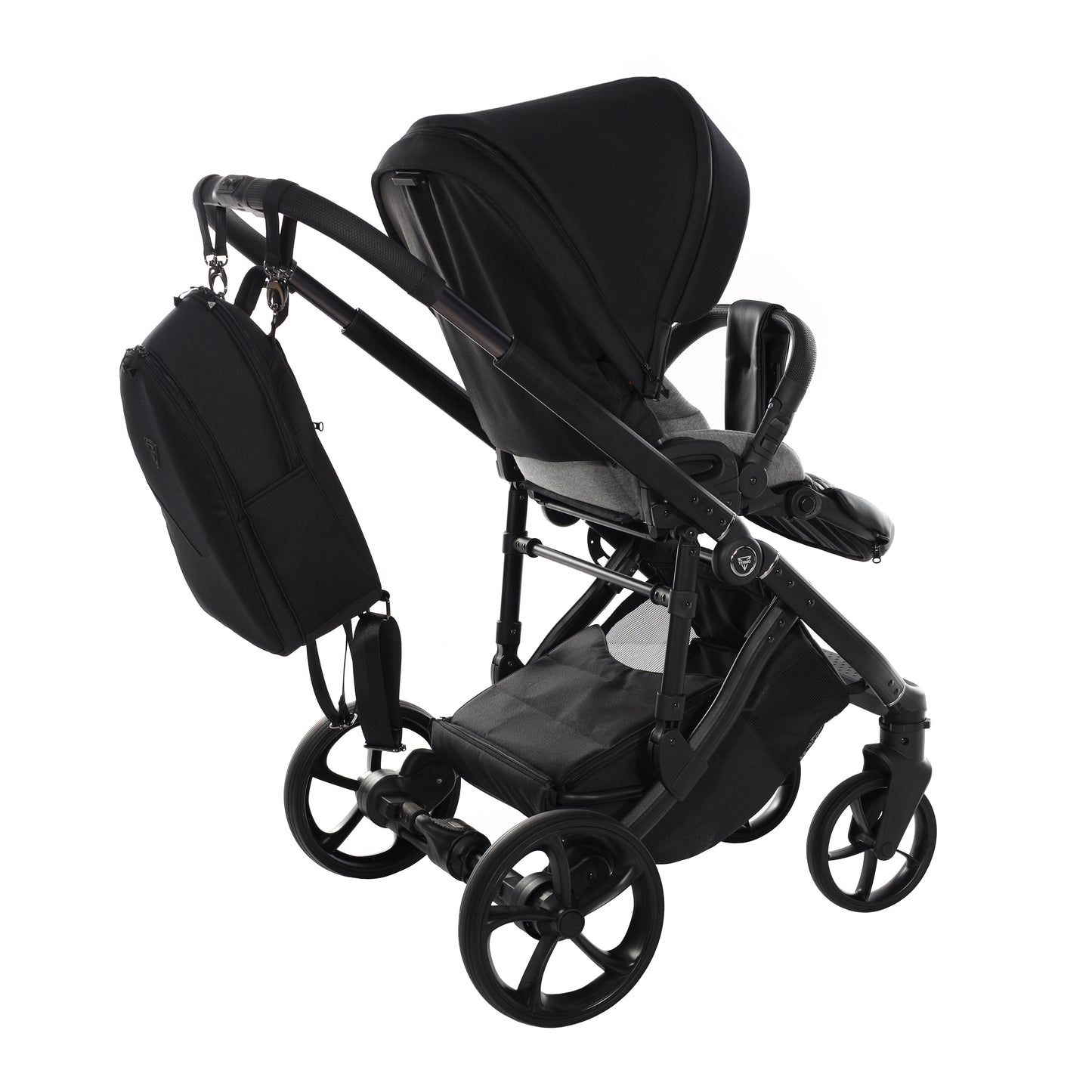 Junama TERMO 2 in 1 , prams and stroller, BLACK