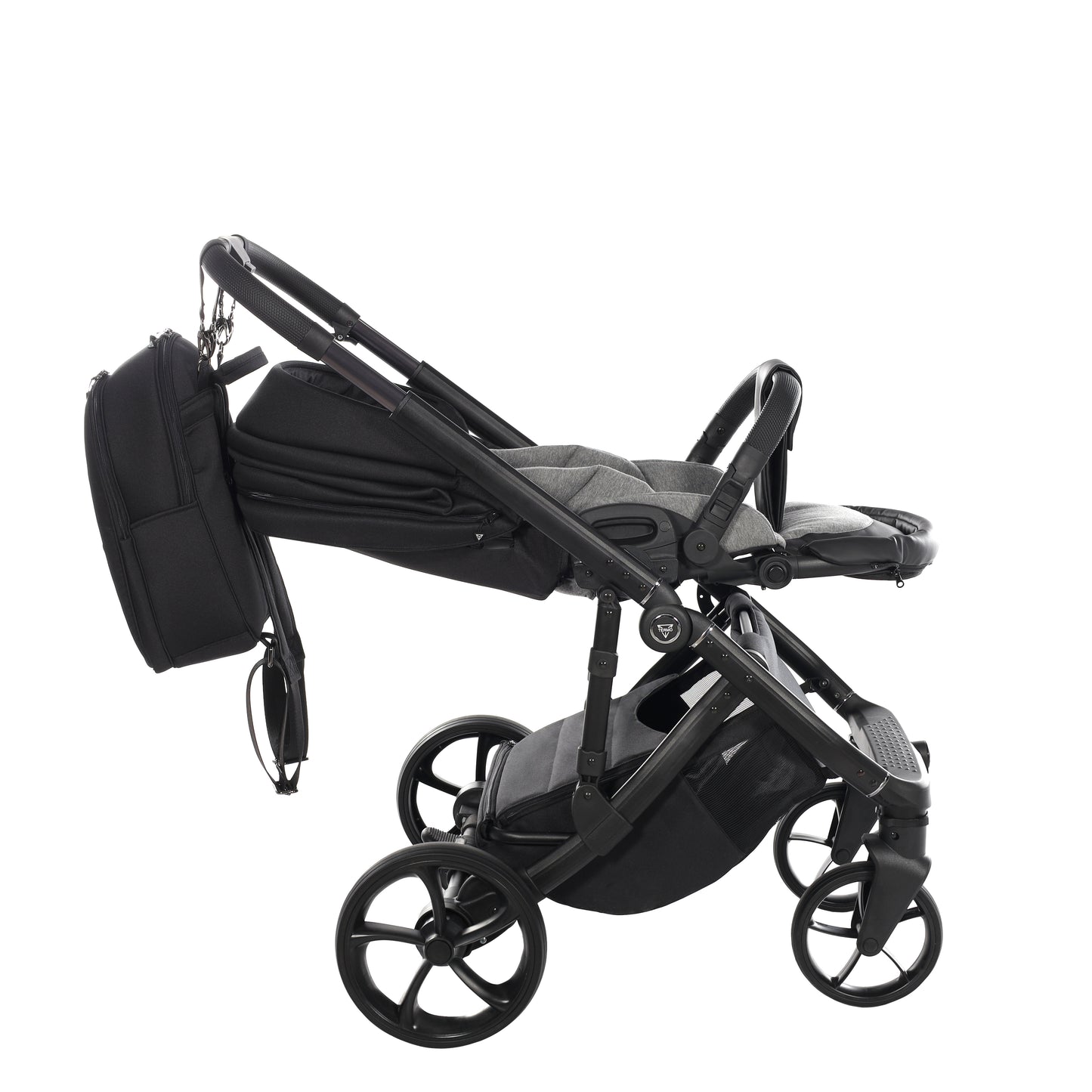 Junama TERMO 2 in 1 , prams and stroller, BLACK