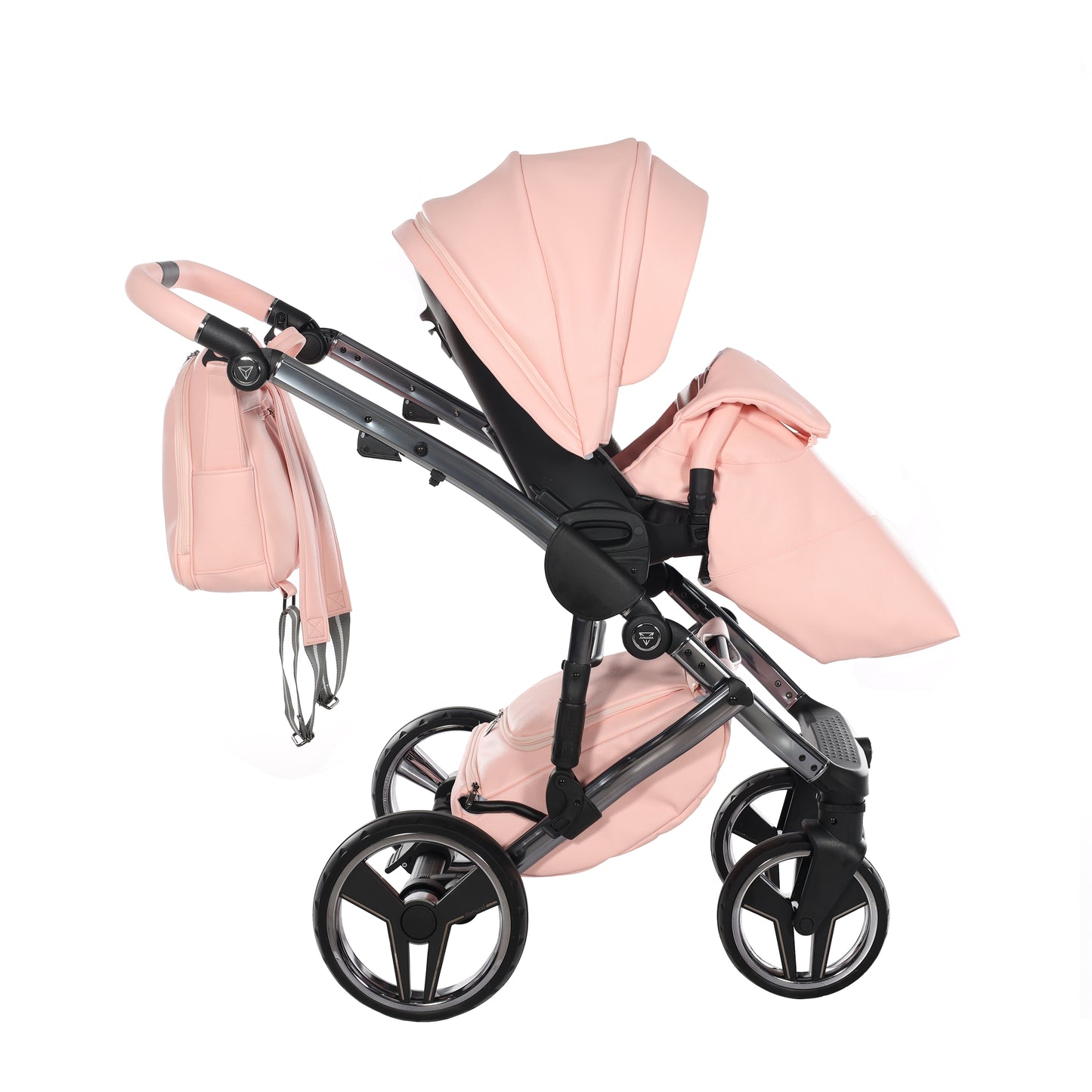 Junama HANDCRAFT V3 2 in 1 , prams and stroller, Apricot 02