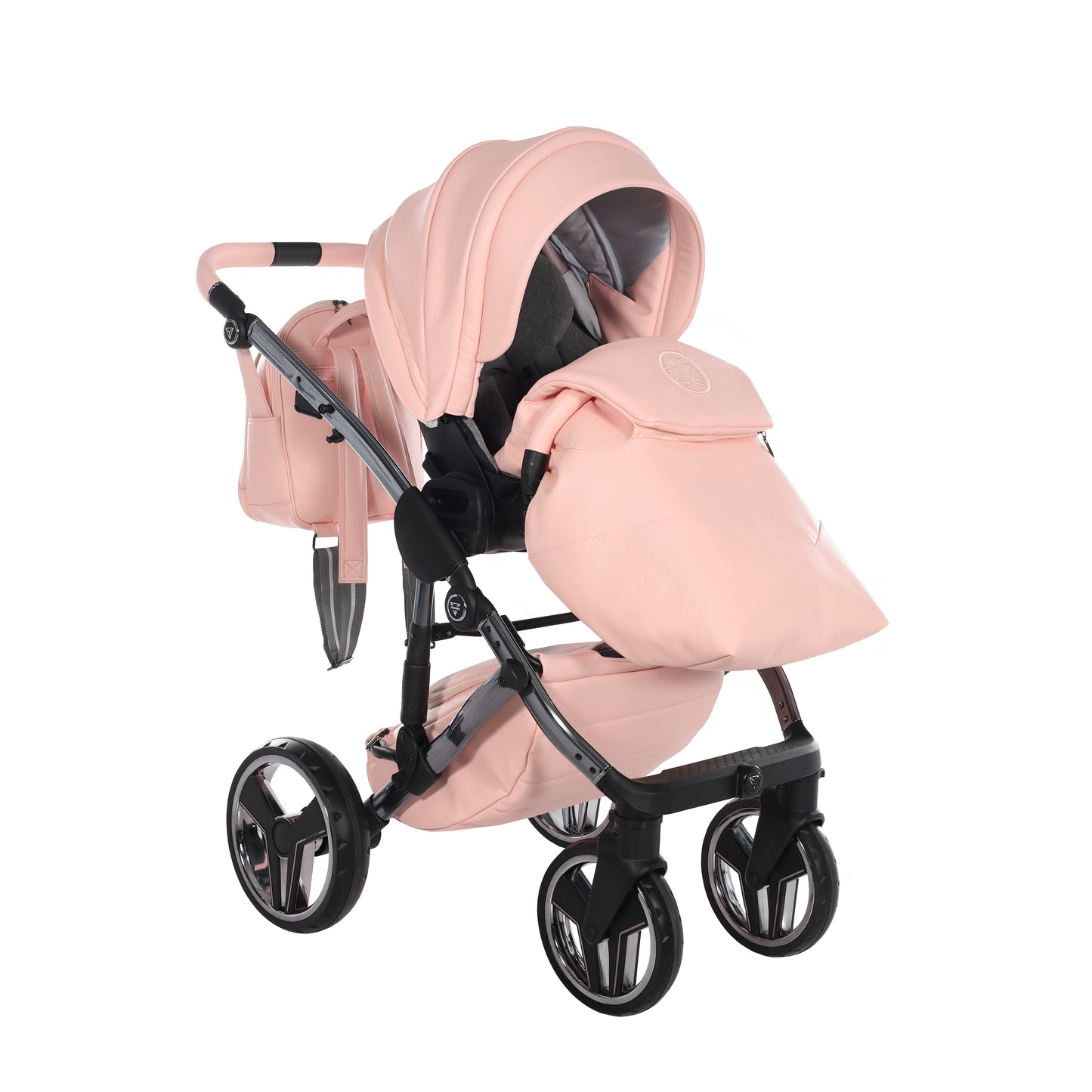 Junama HANDCRAFT V3 2 in 1 , prams and stroller, Apricot 02