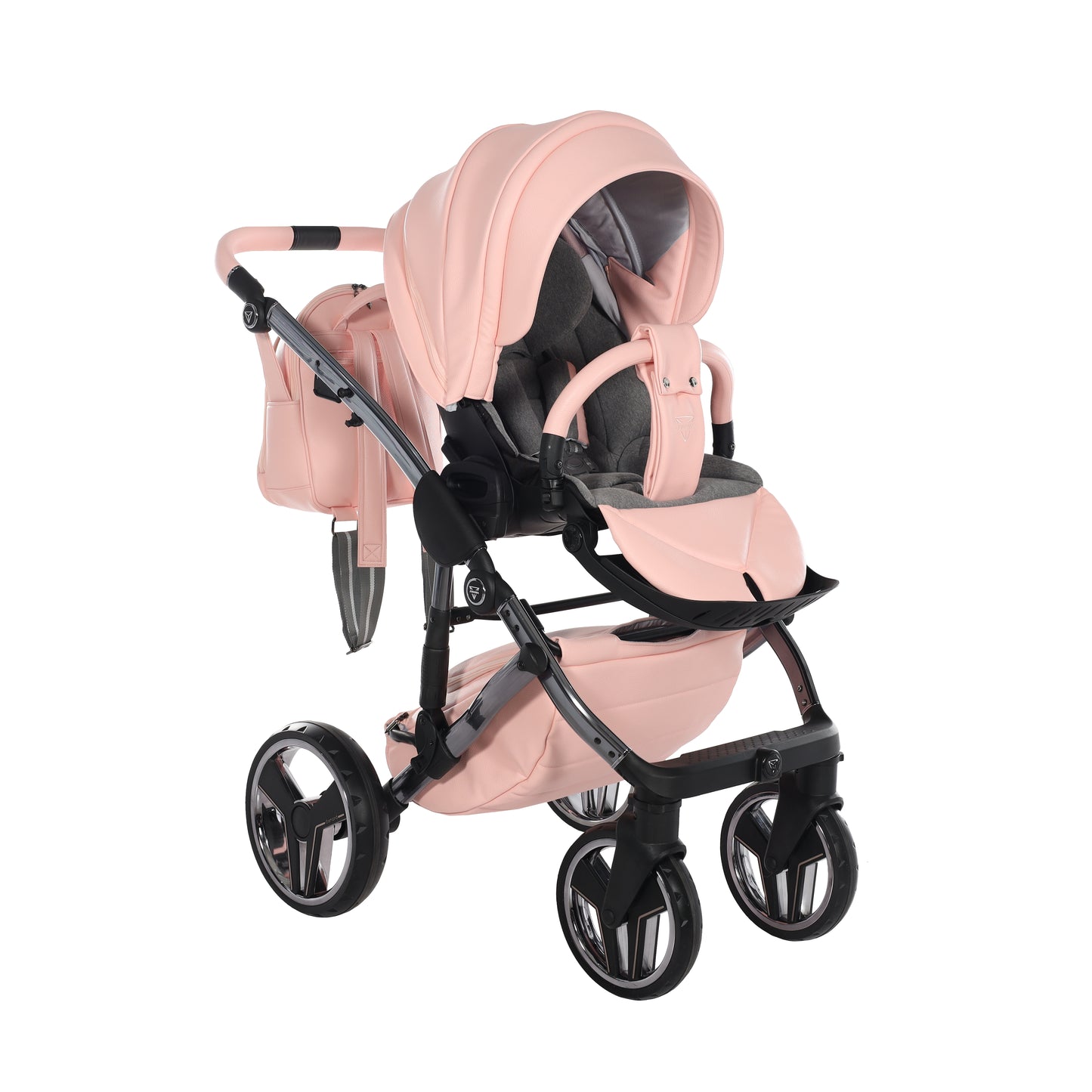 Junama HANDCRAFT V3 2 in 1 , prams and stroller, Apricot 02