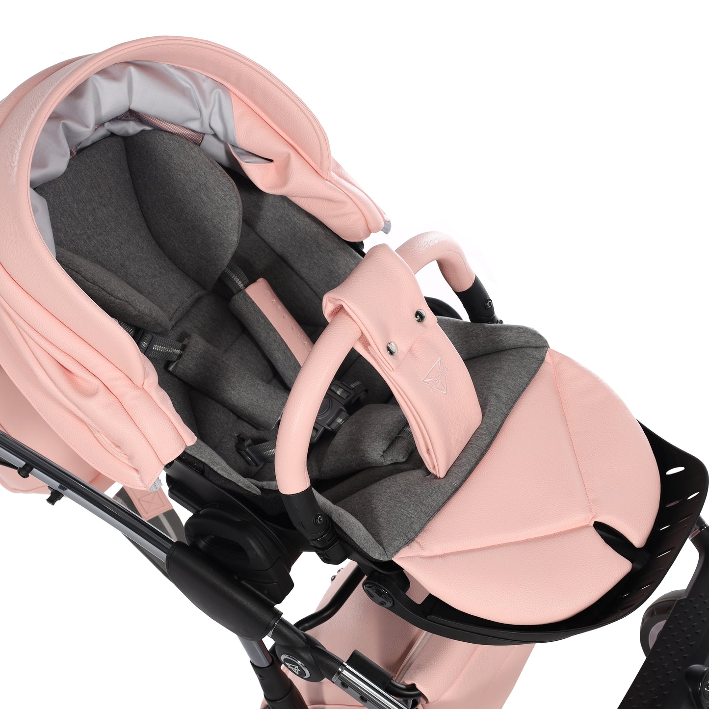 Junama HANDCRAFT V3 2 in 1 , prams and stroller, Apricot 02