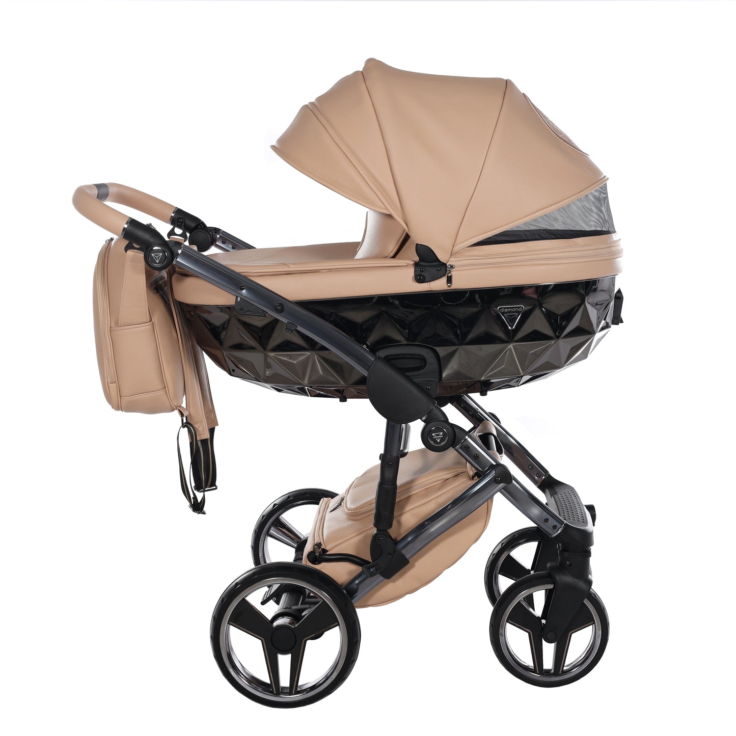 Junama HANDCRAFT V3 2 in 1 , prams and stroller, CAMEL 07