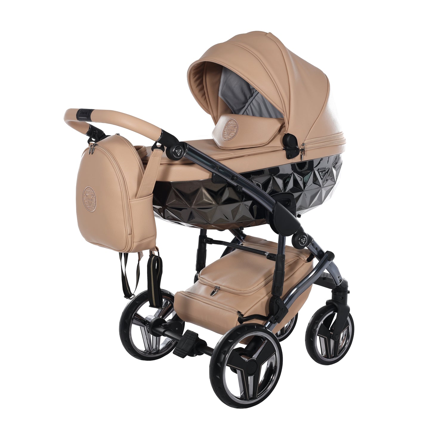 Junama HANDCRAFT V3 2 in 1 , prams and stroller, CAMEL 07