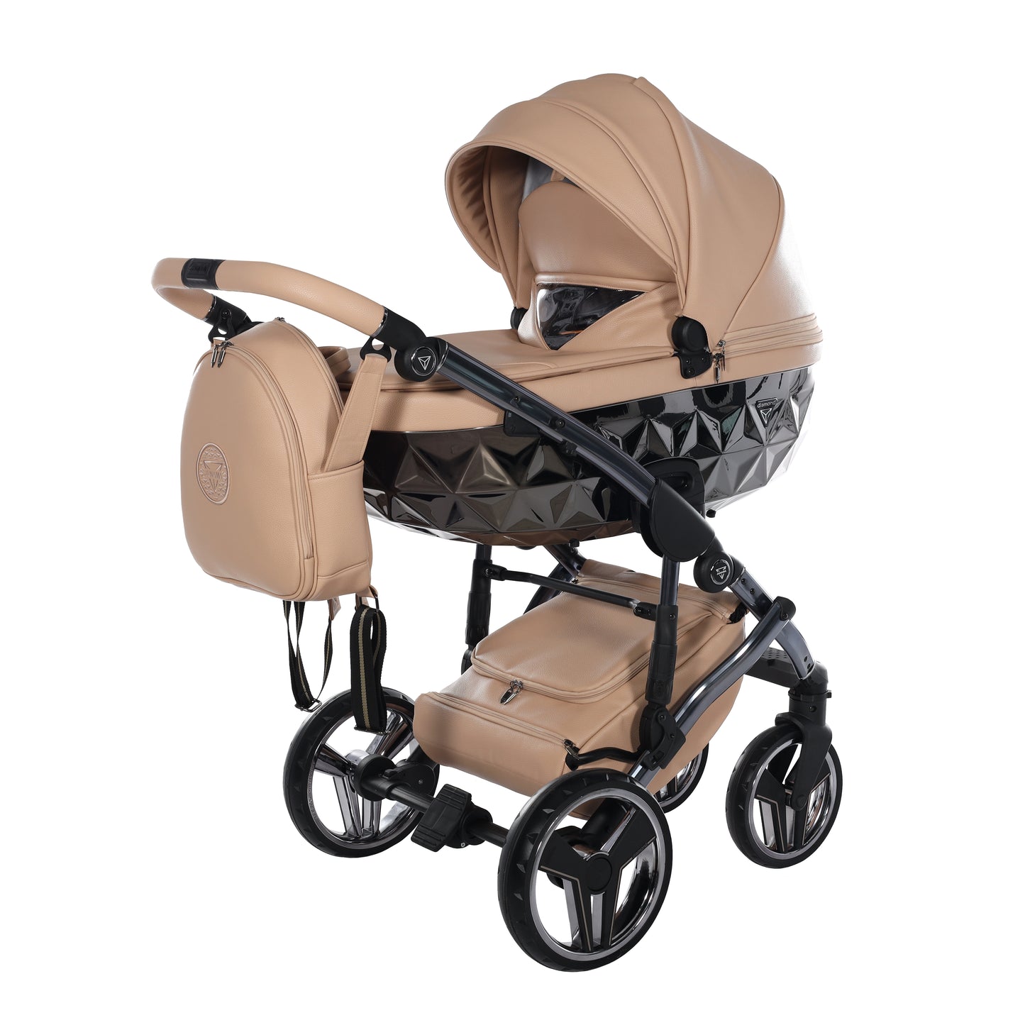 Junama HANDCRAFT V3 2 in 1 , prams and stroller, CAMEL 07