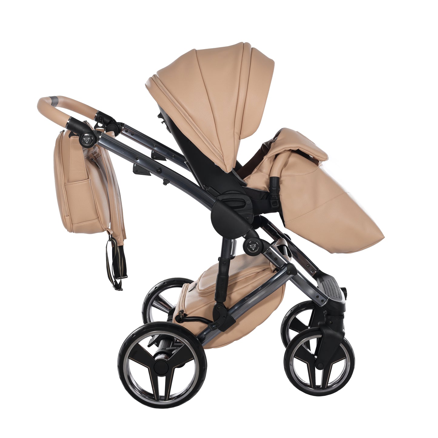Junama HANDCRAFT V3 2 in 1 , prams and stroller, CAMEL 07