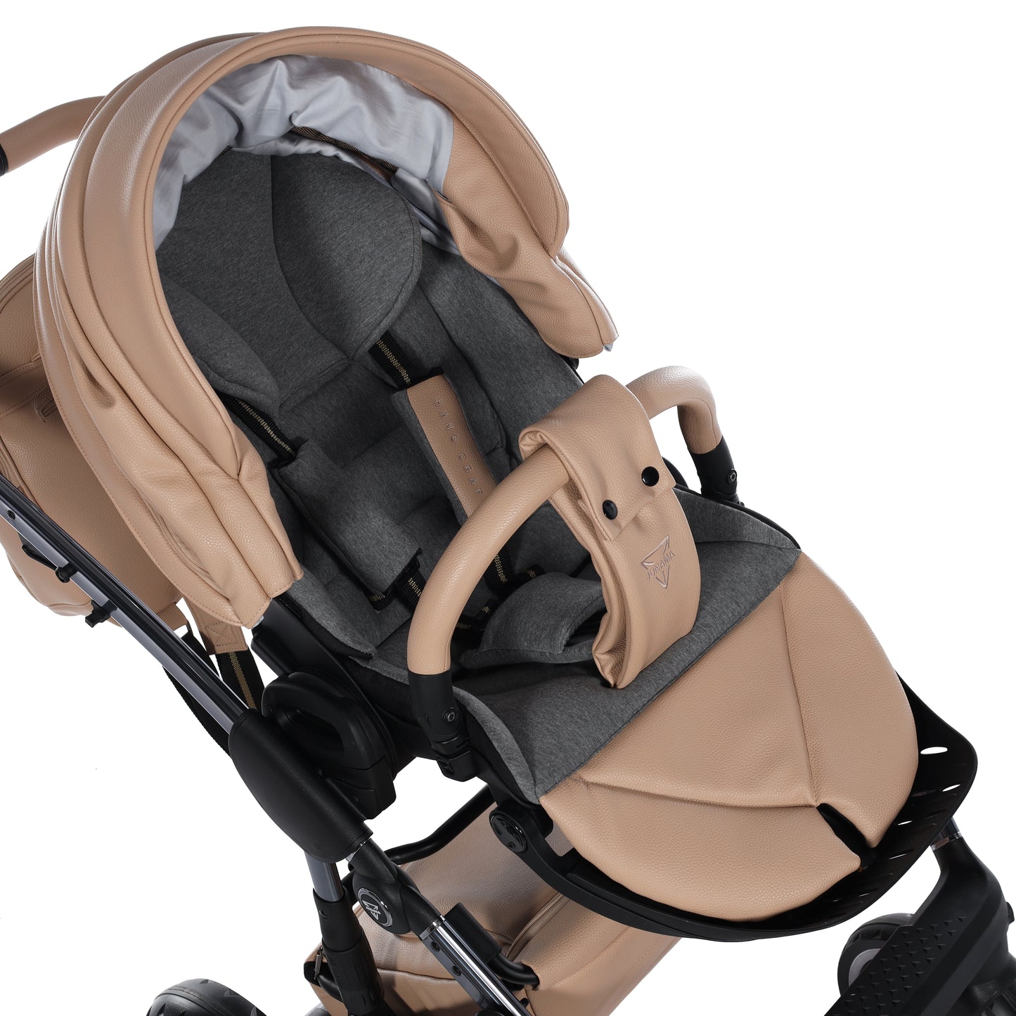 Junama HANDCRAFT V3 2 in 1 , prams and stroller, CAMEL 07