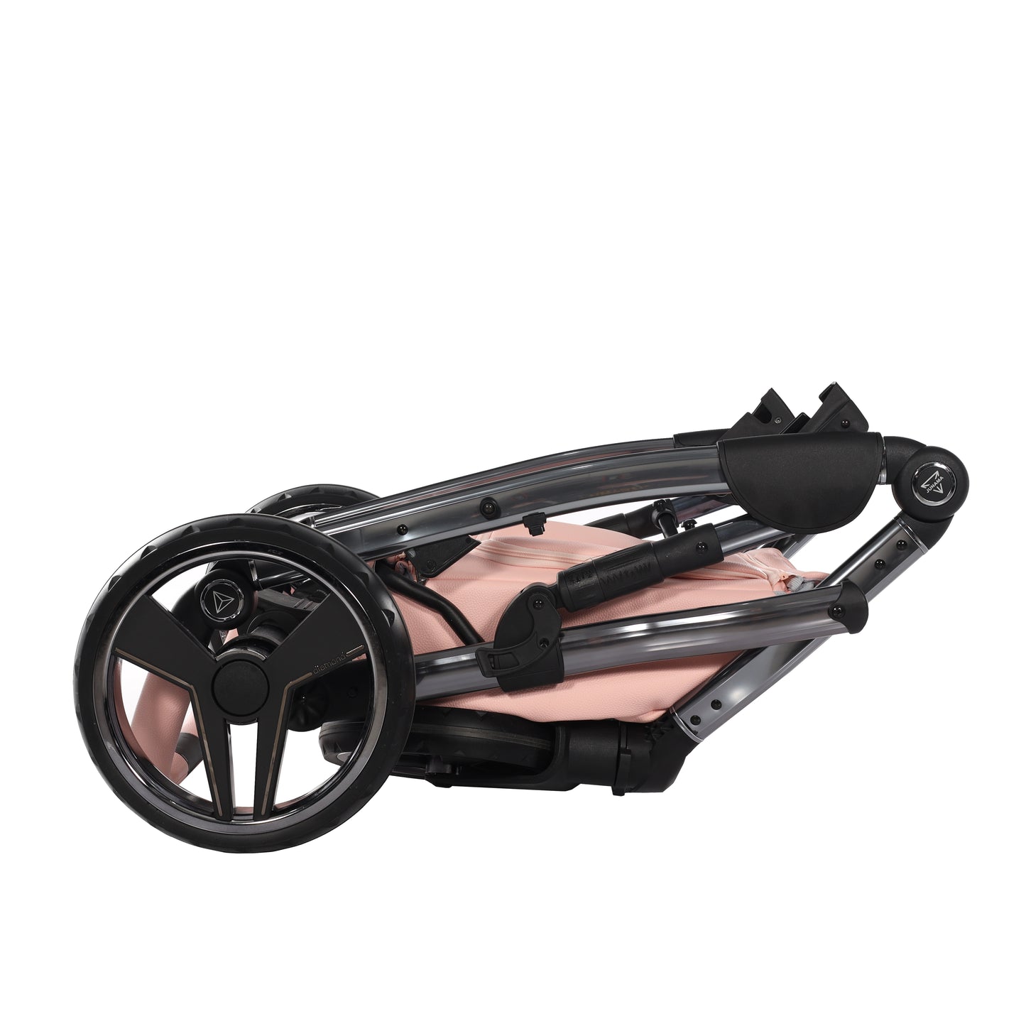 Junama HANDCRAFT V3 2 in 1 , prams and stroller, Apricot 02