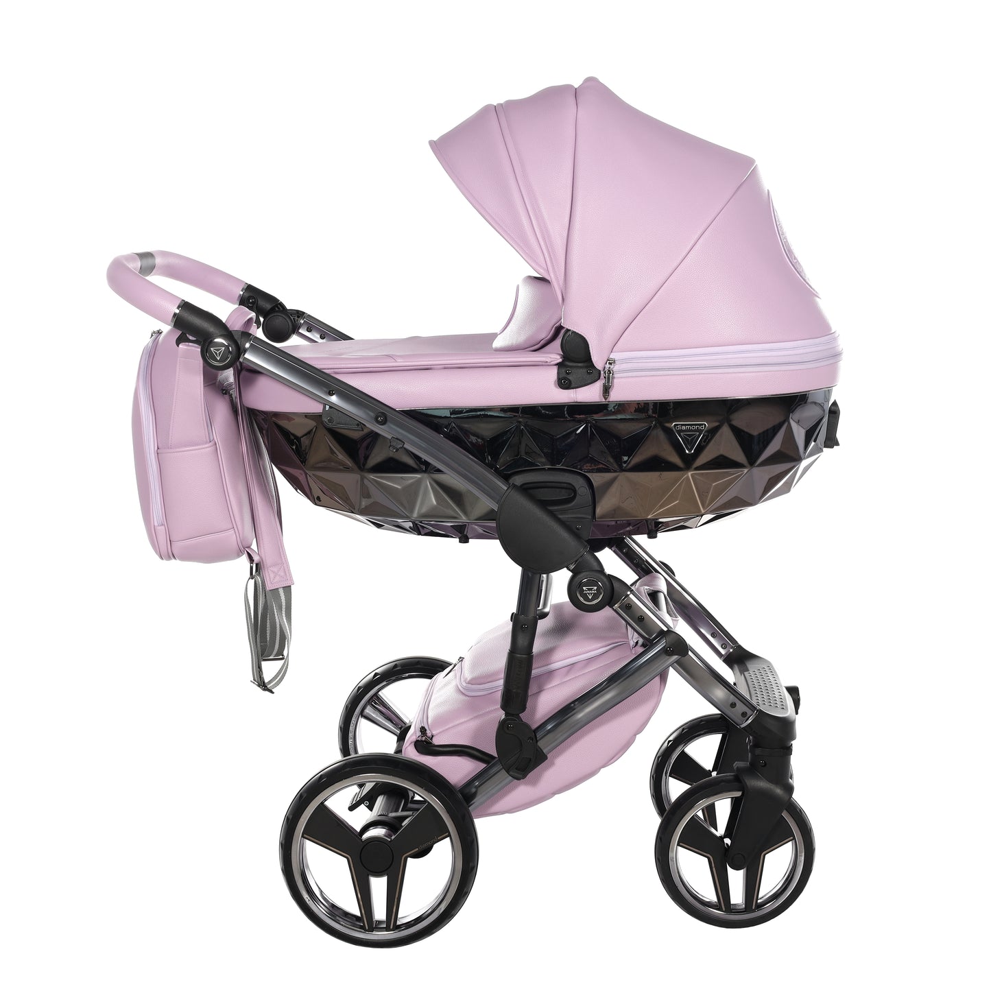 Junama HANDCRAFT V3 2 in 1 , prams and stroller, VIOLET 03