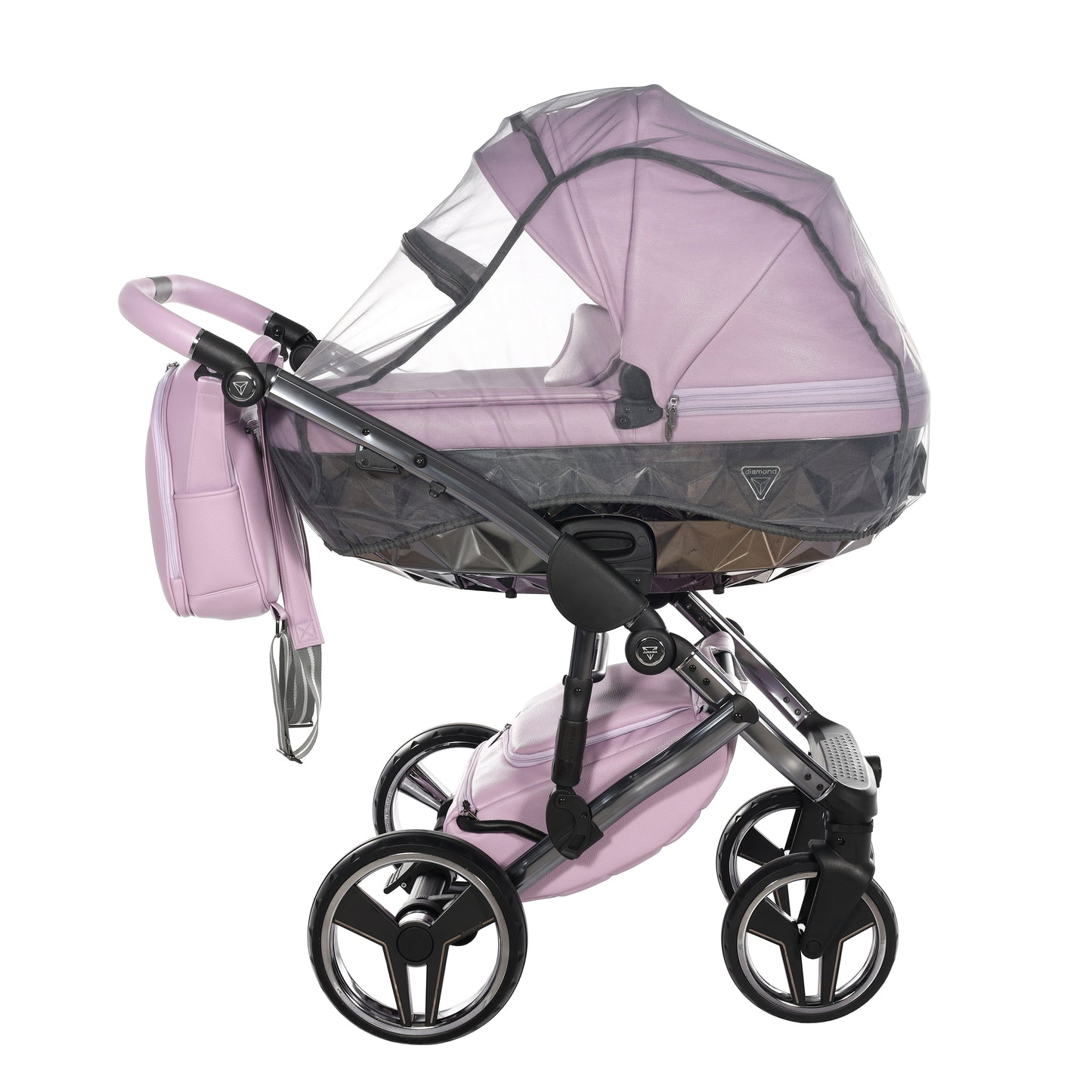 Junama HANDCRAFT V3 2 in 1 , prams and stroller, VIOLET 03